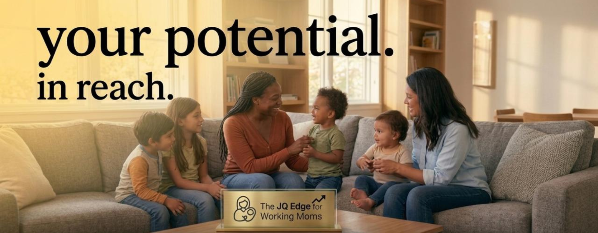 Your reality. In reach. — JQ Edge for Working Moms