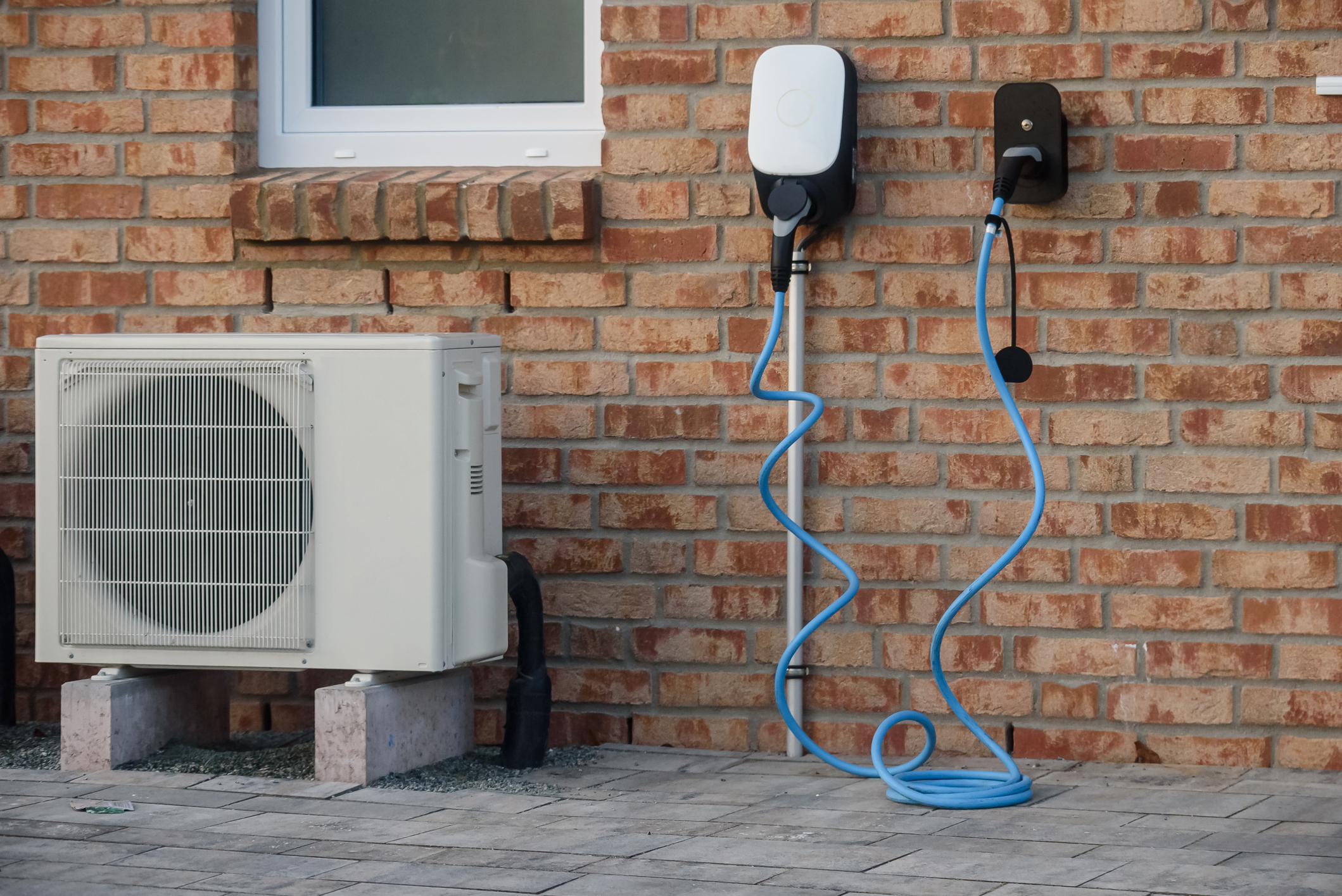 Residential EV charging station install by preferred electric
