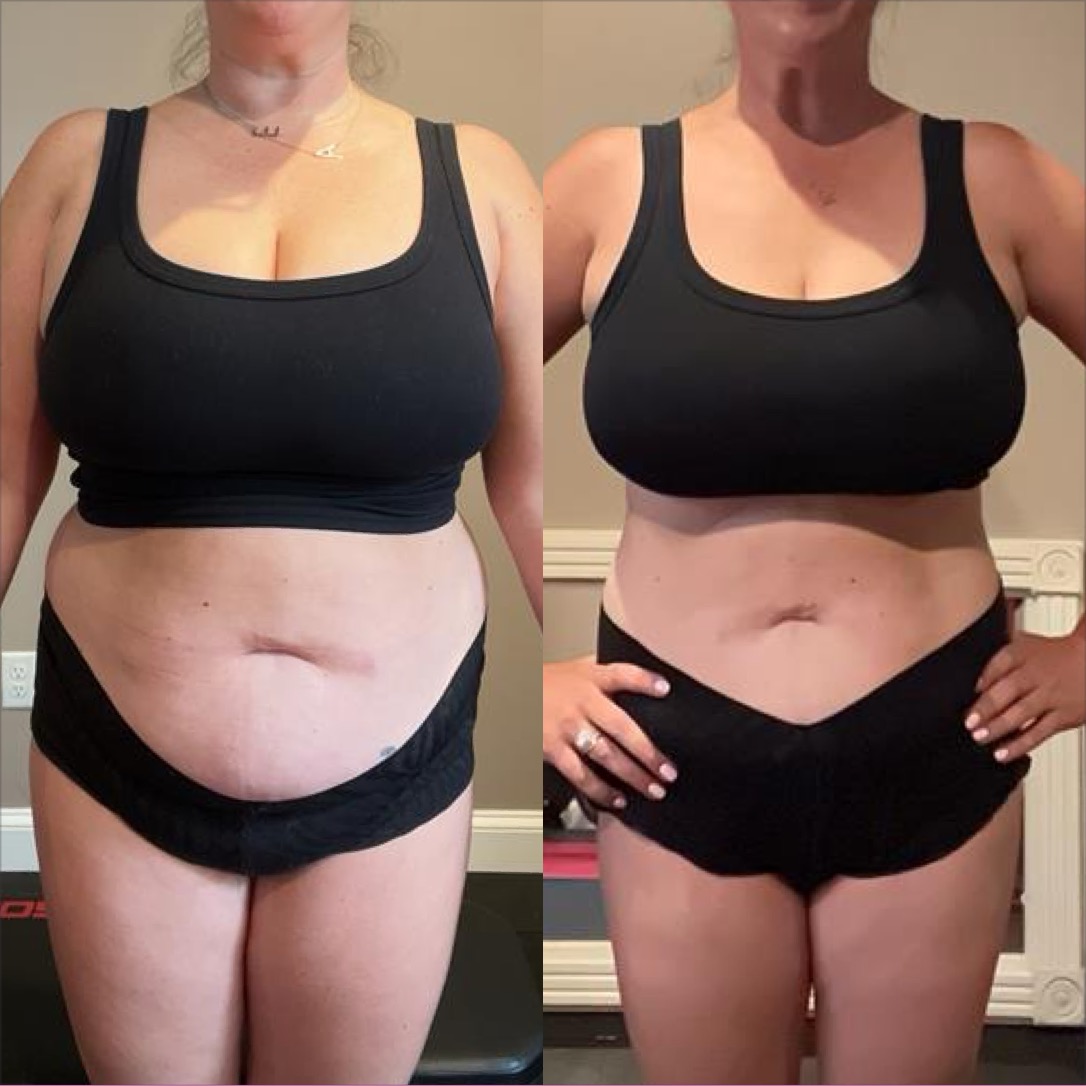 Client transformation before and after
