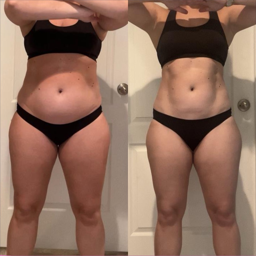 Client transformation before and after