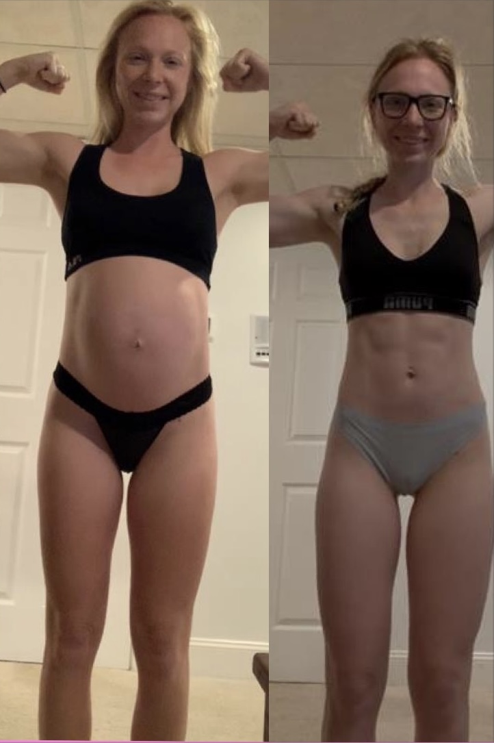 Client transformation before and after