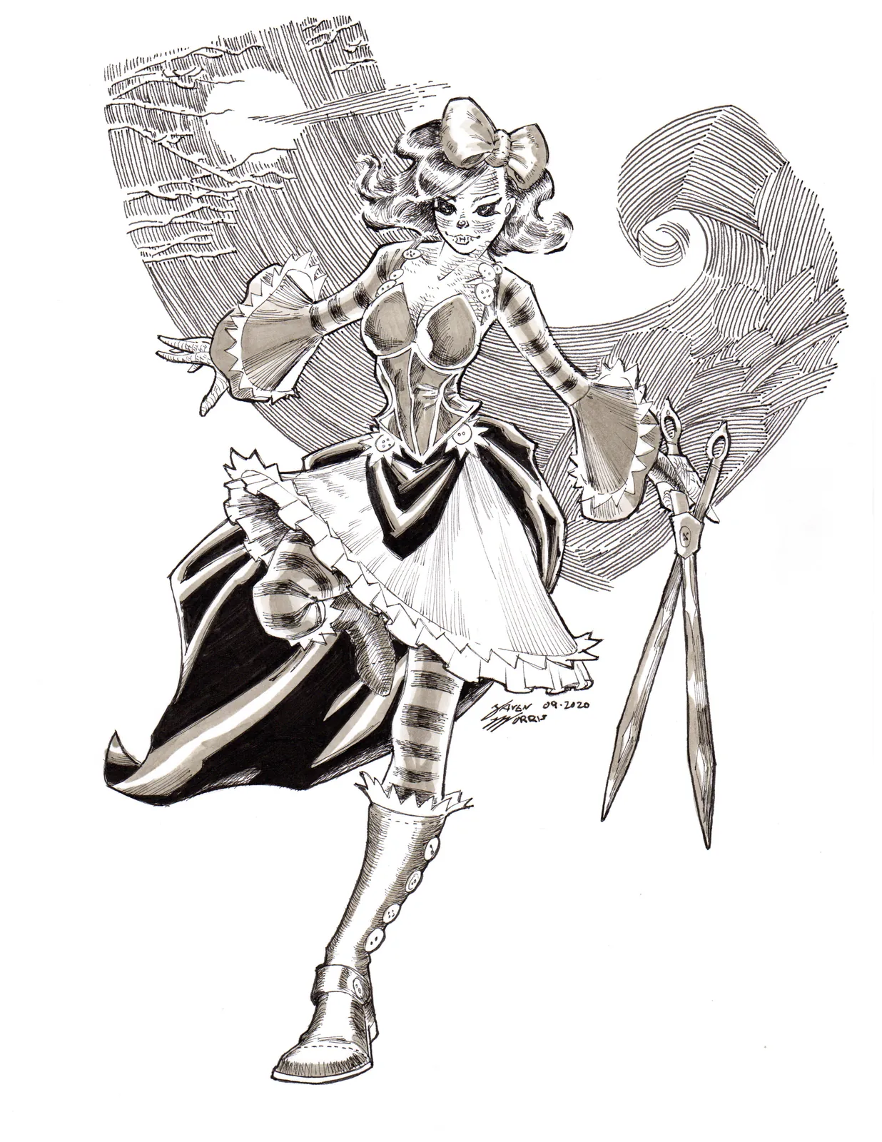 Hacky Sac, a character design by Javen Morris