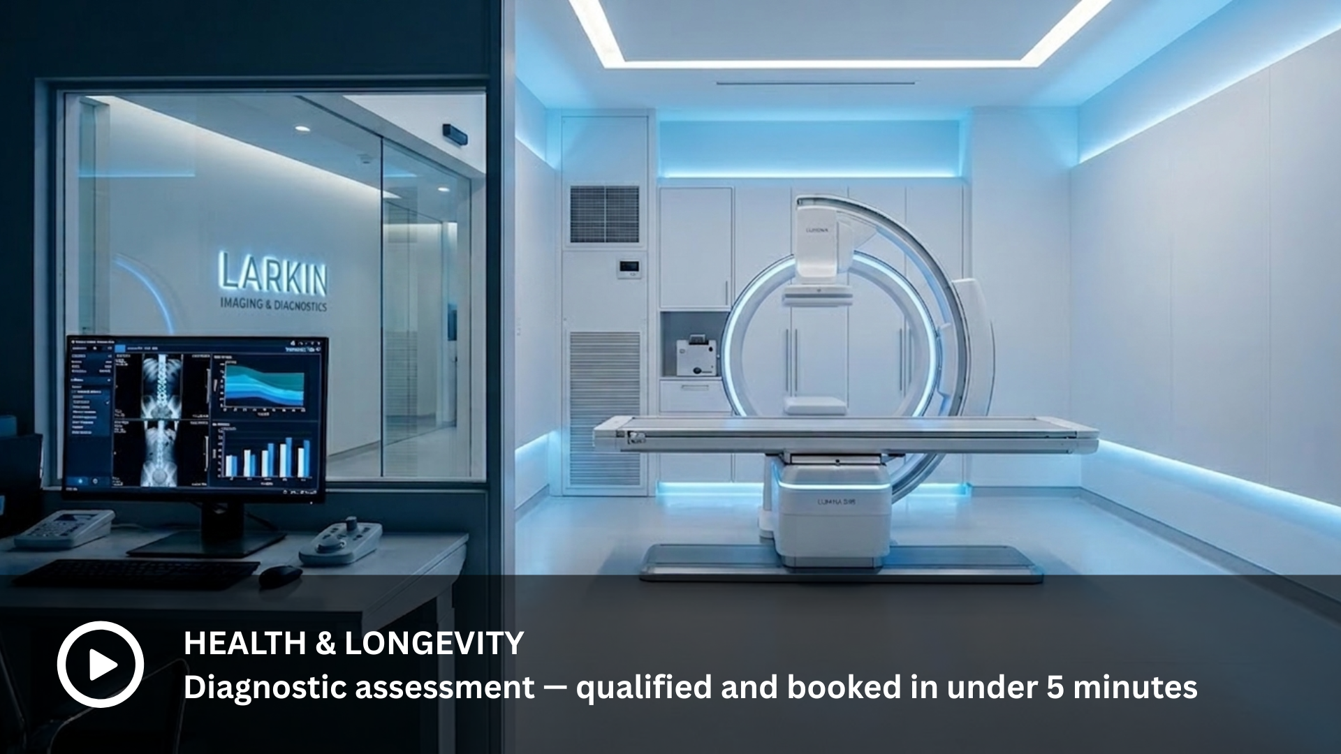 AI Receptionist Demo - Health and Longevity Diagnostics