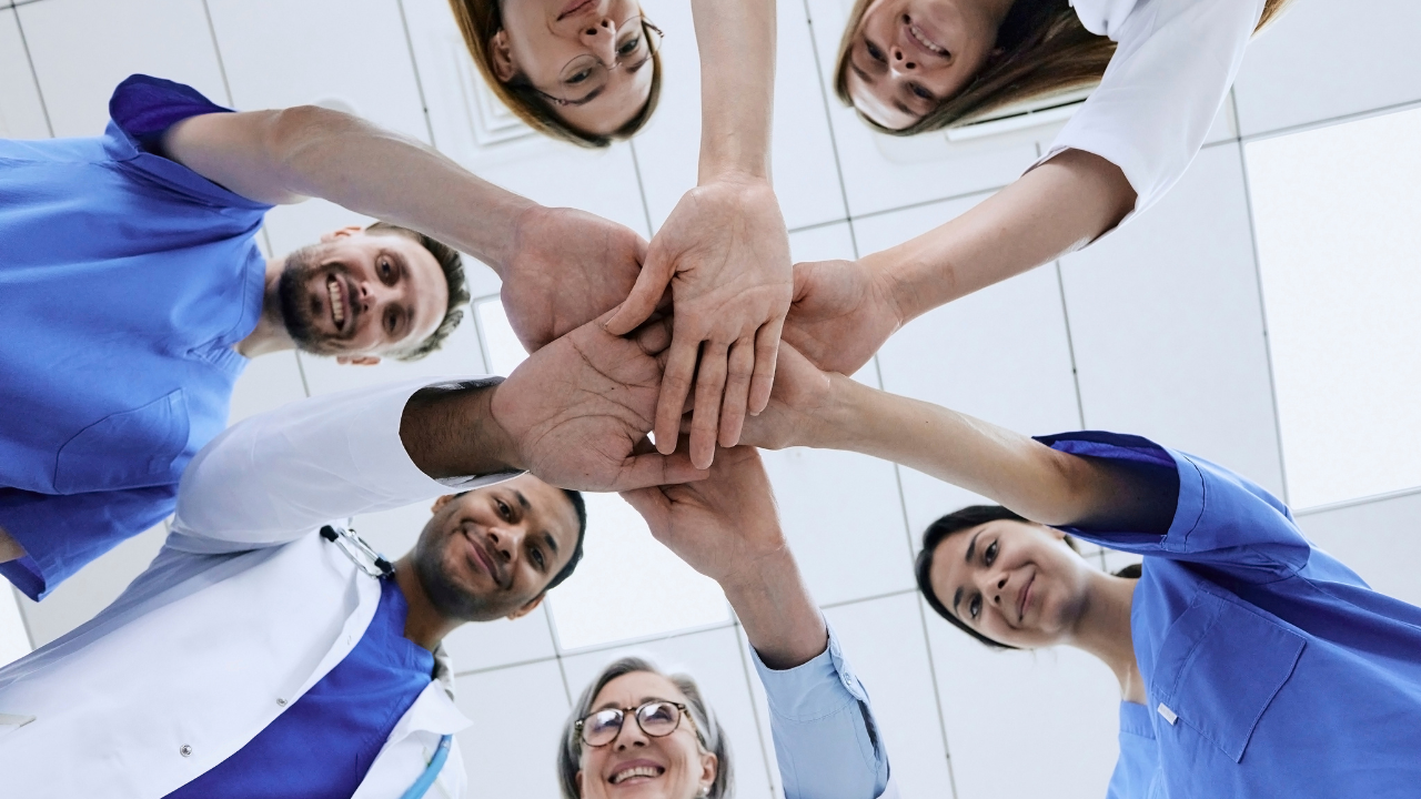 Professionals reviewing documents