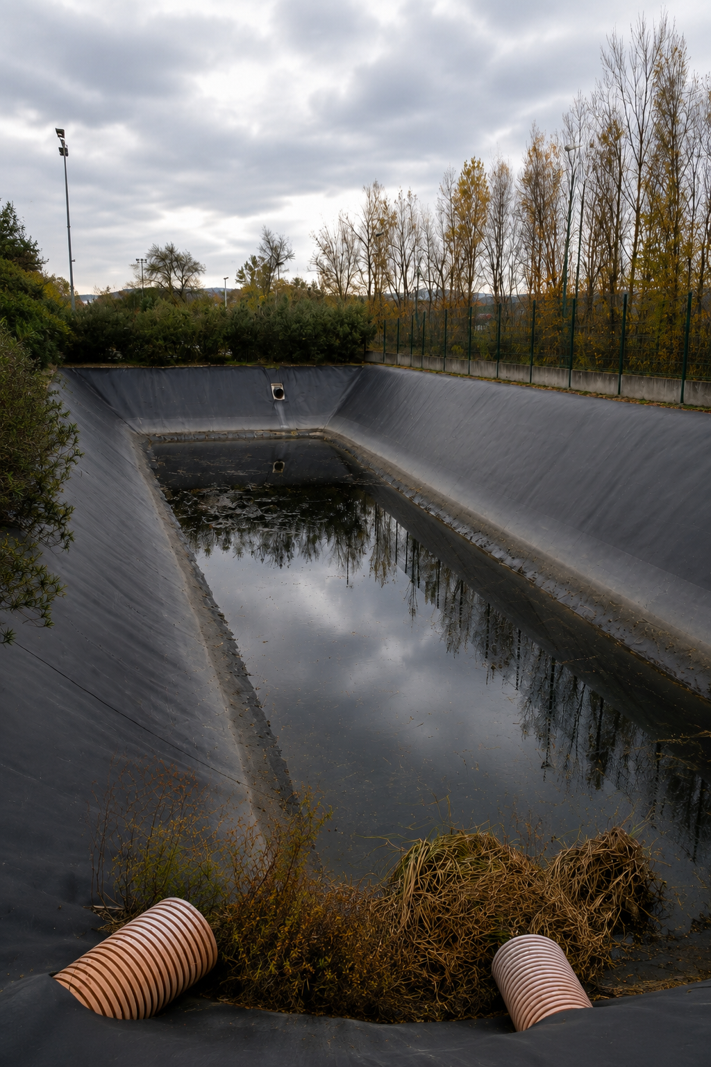 Meridian Retention Pond Drainage