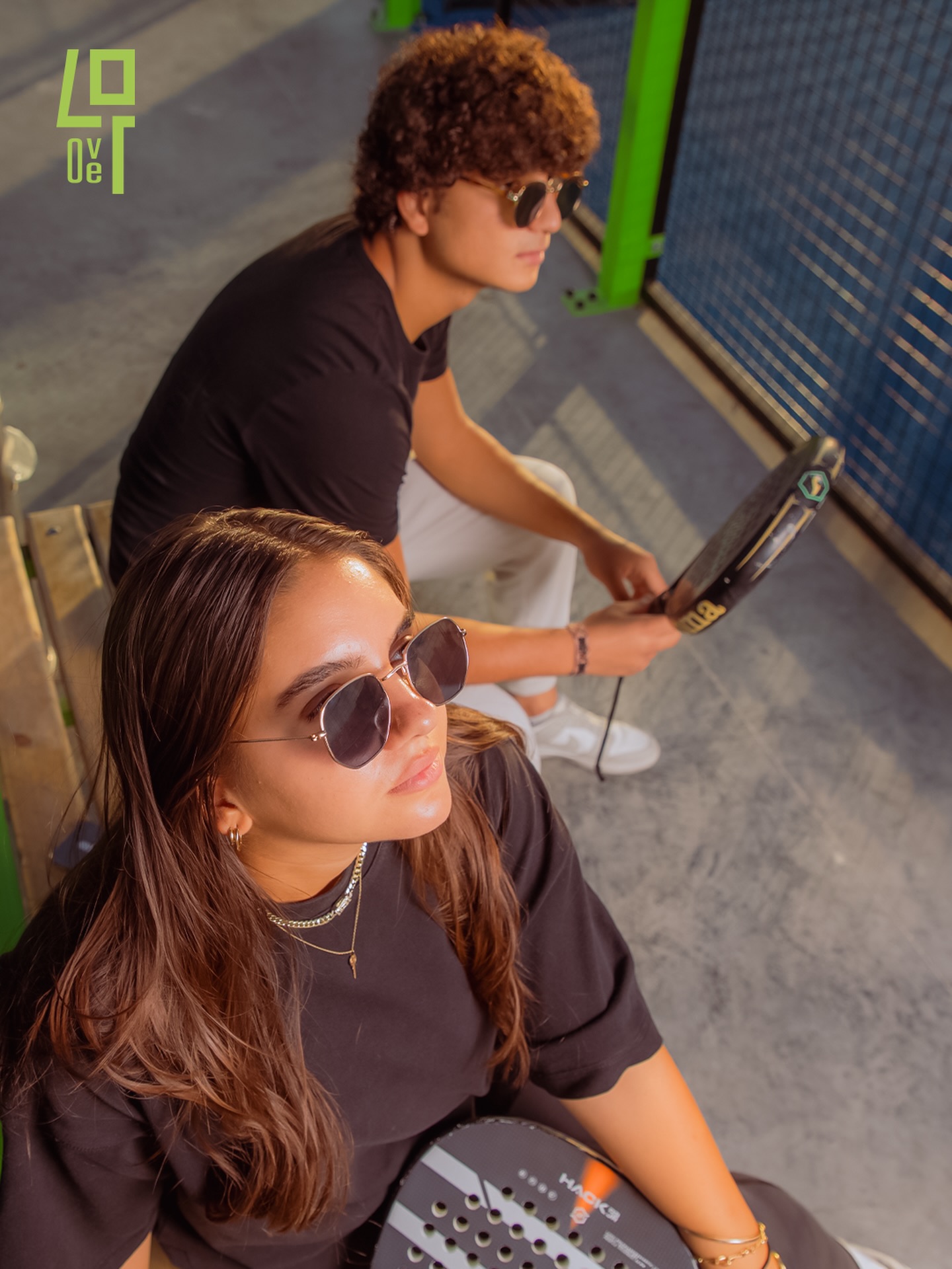 Barista serving coffee in the club cafe