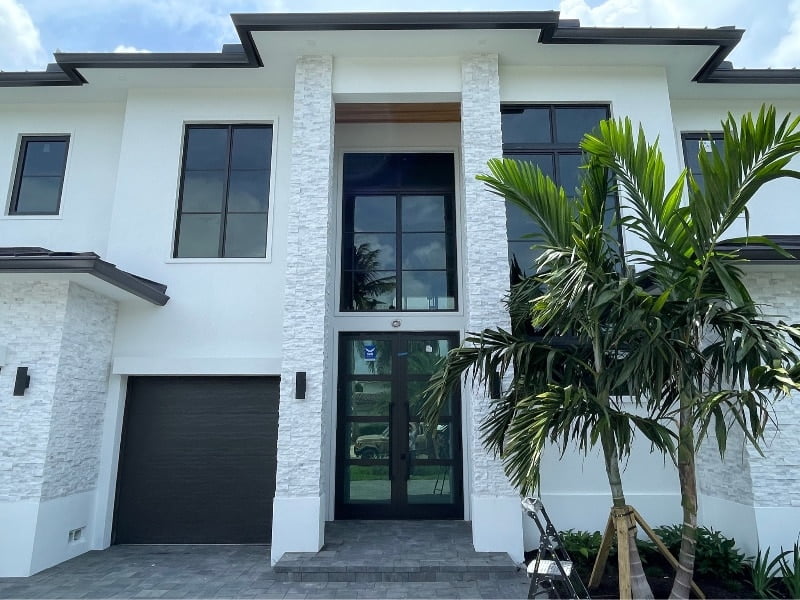 Impact window install