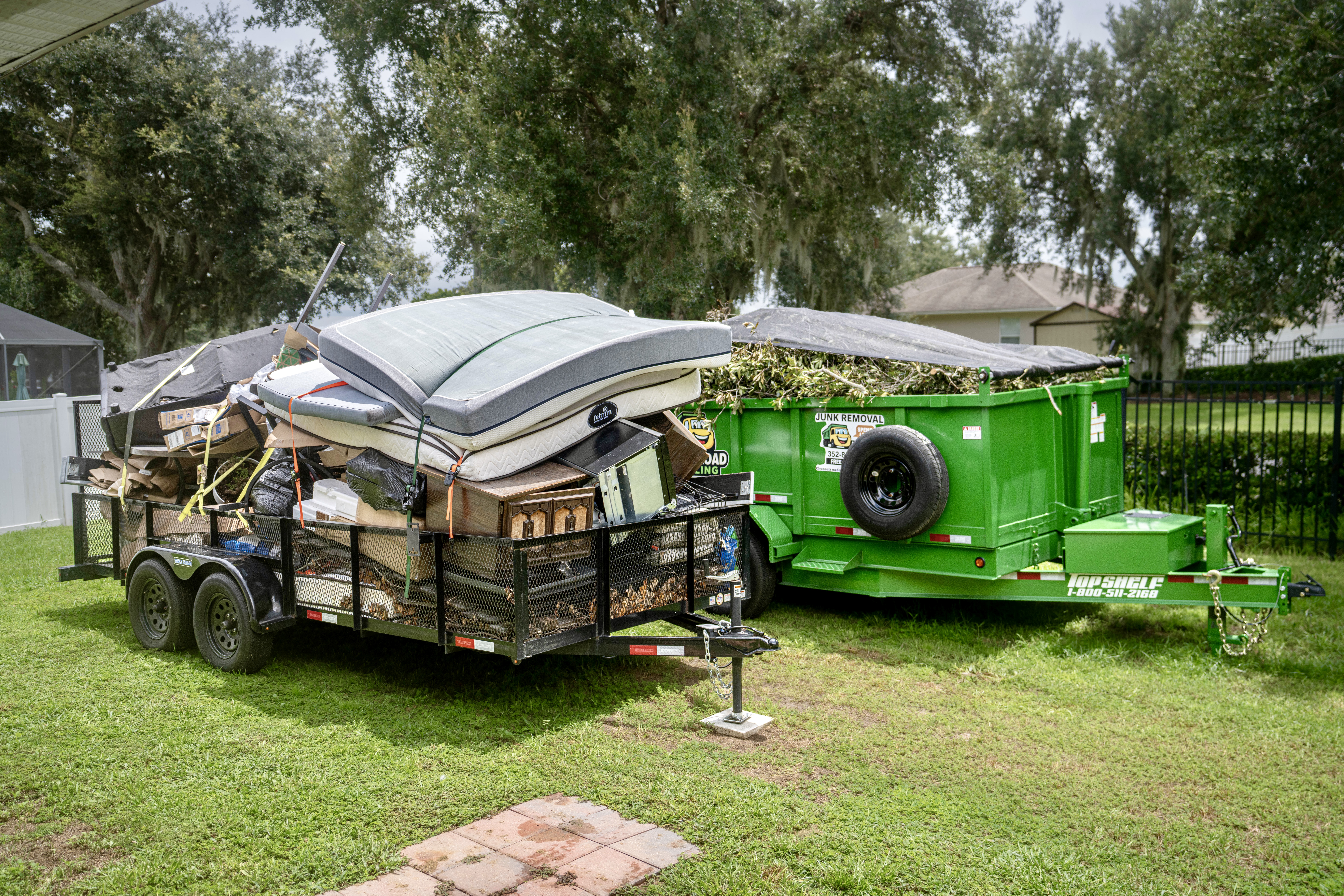 Eco-friendly junk disposal