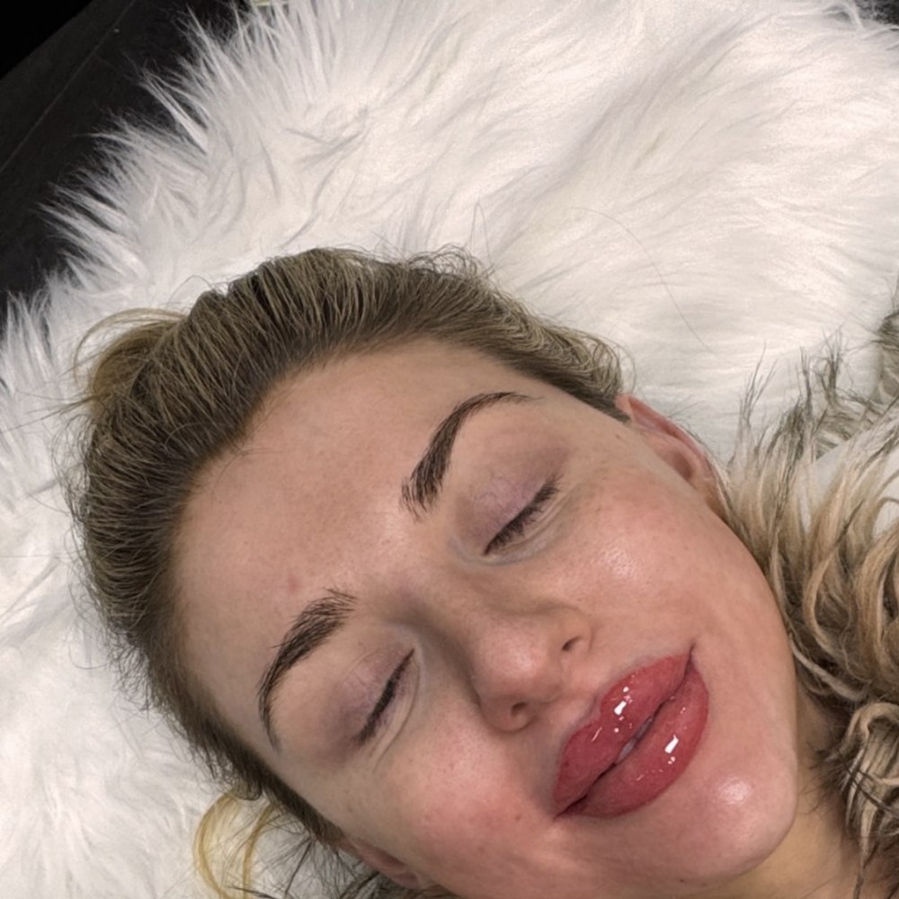 Natural lip blush result by XXII Ink