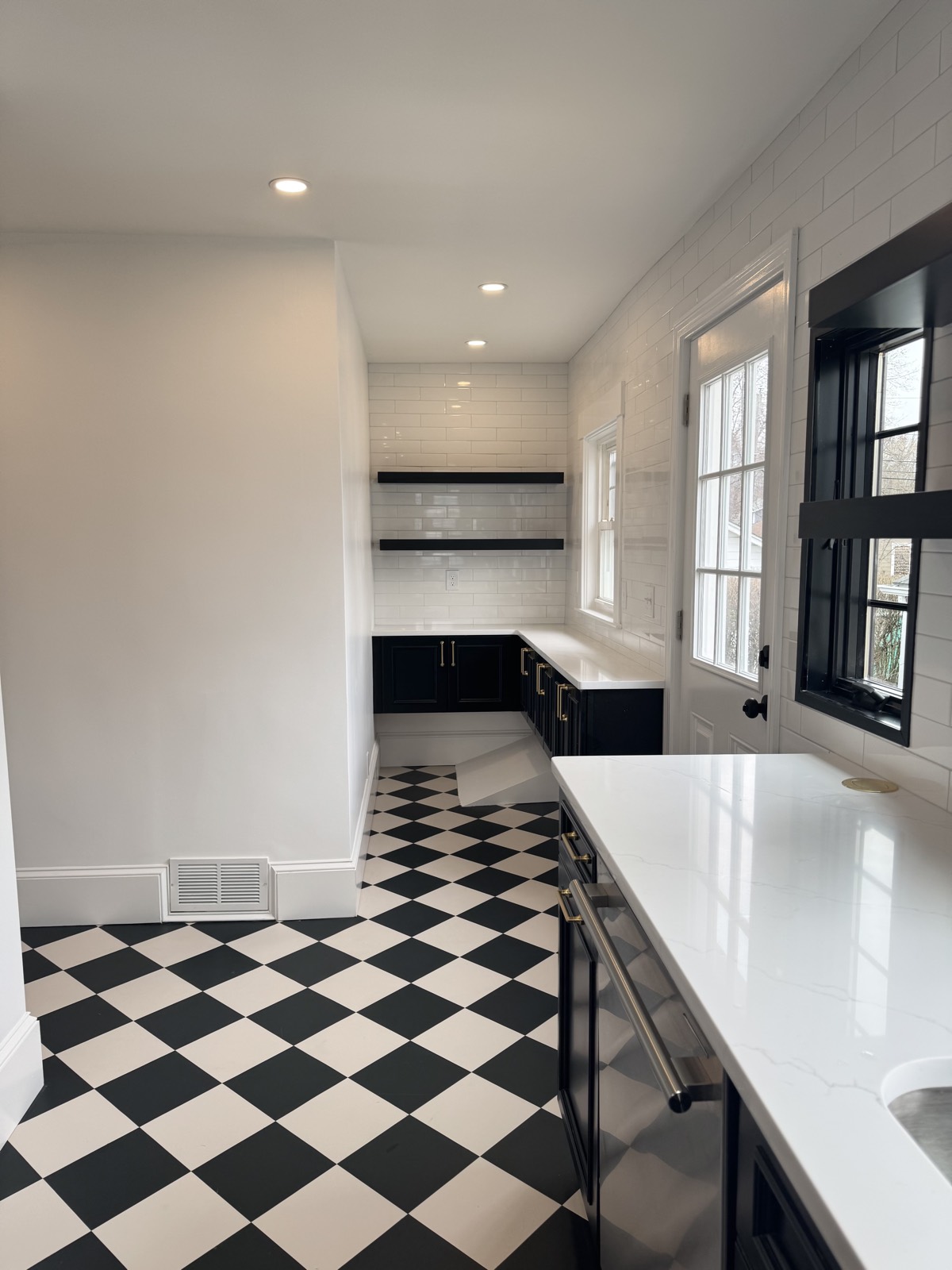 A finished Maize kitchen