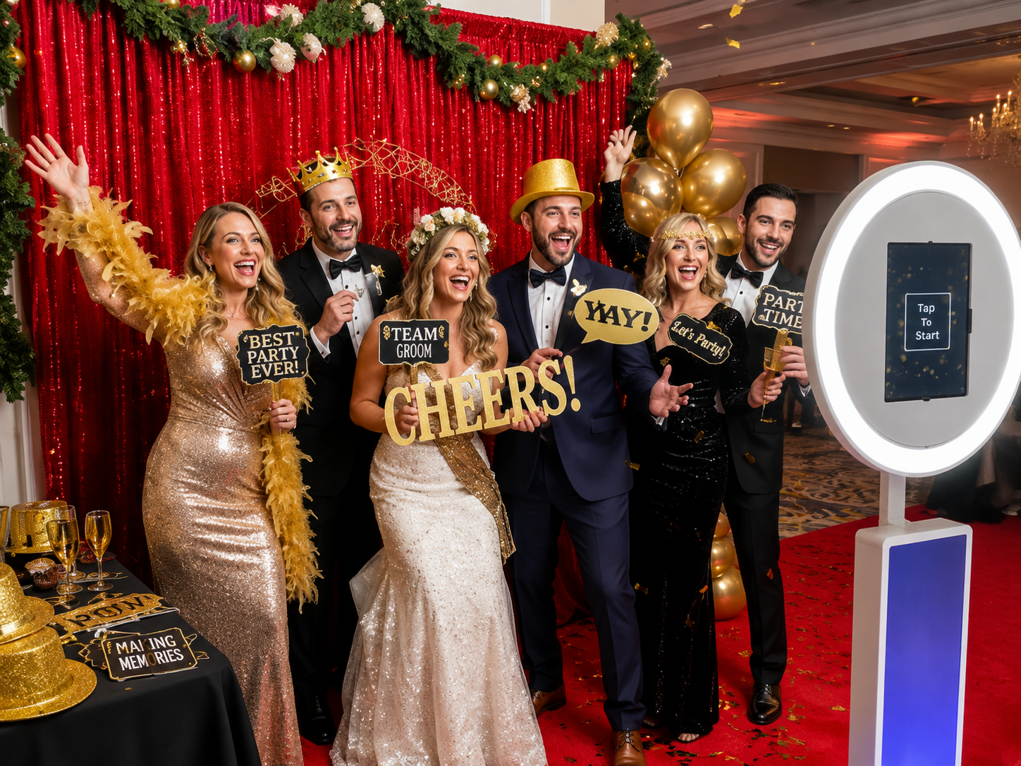 DMA Events Houston Photo Booth Background