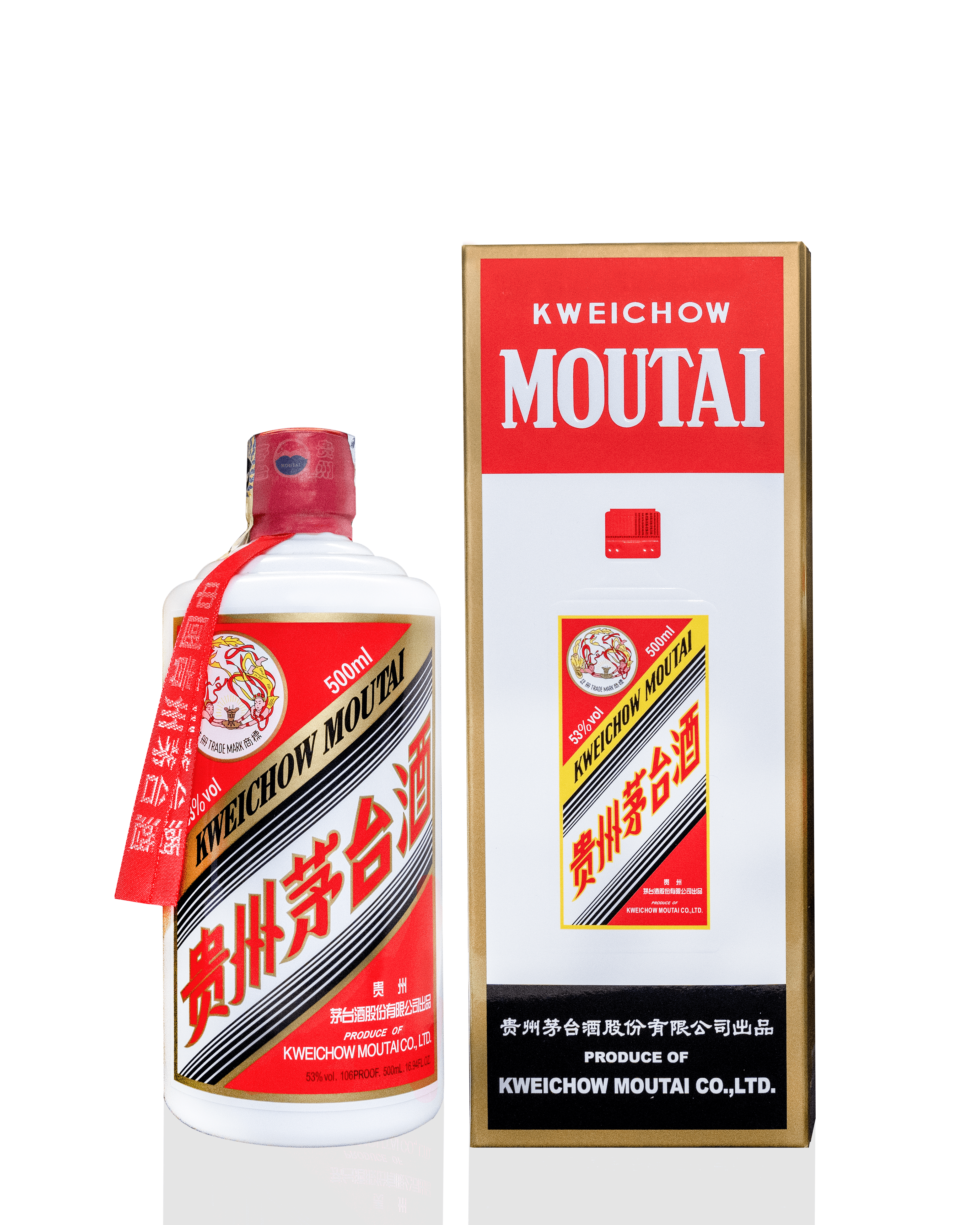 53%飞天贵州茅台酒500ml
