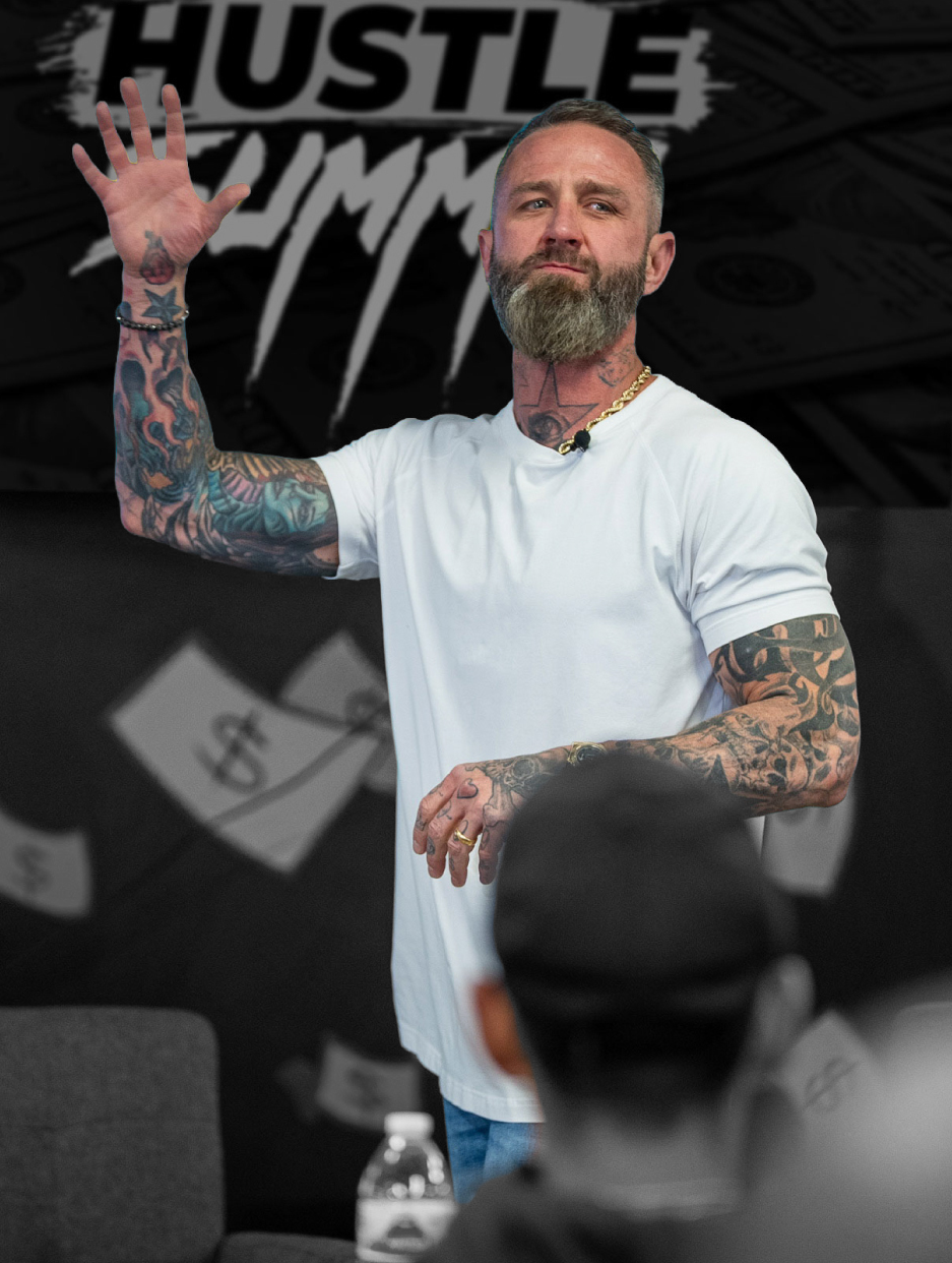 Eric Cline speaking at Hustle Summit