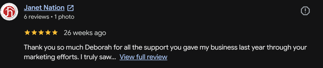 Google review