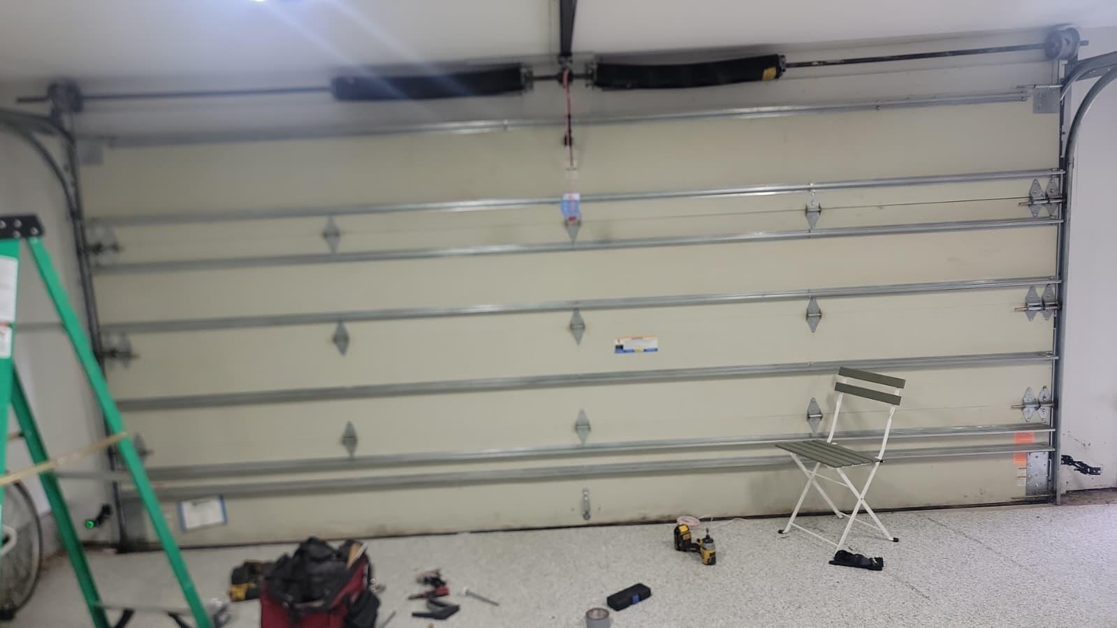 Garage Door Project in Plano