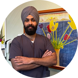 male registered dental hygienist at dentaserv dental clinic coquitlam