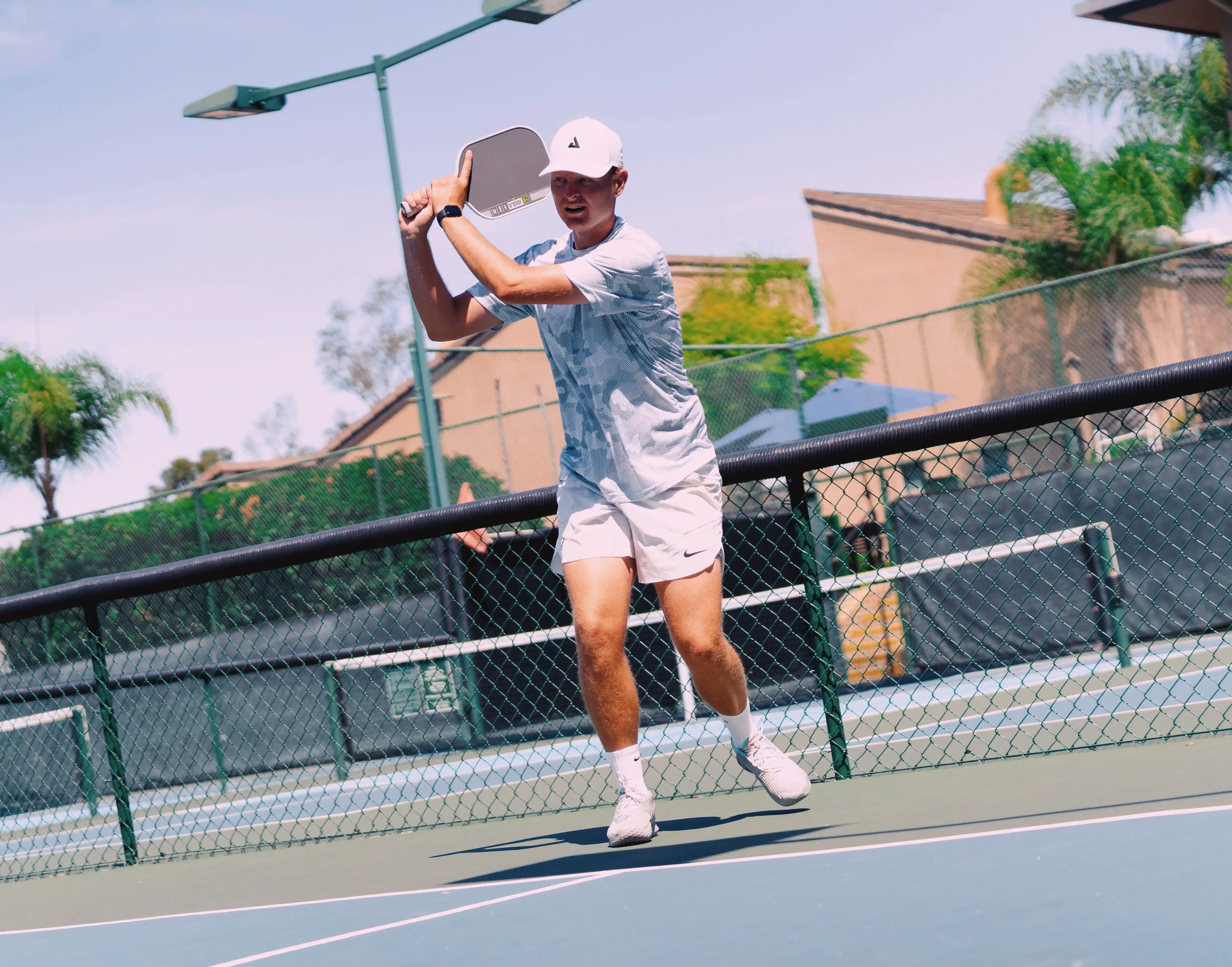 Spencer pickleball lesson