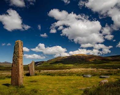 Standing stones, Isle of Arran
