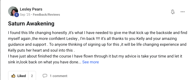 Lesley Pears review