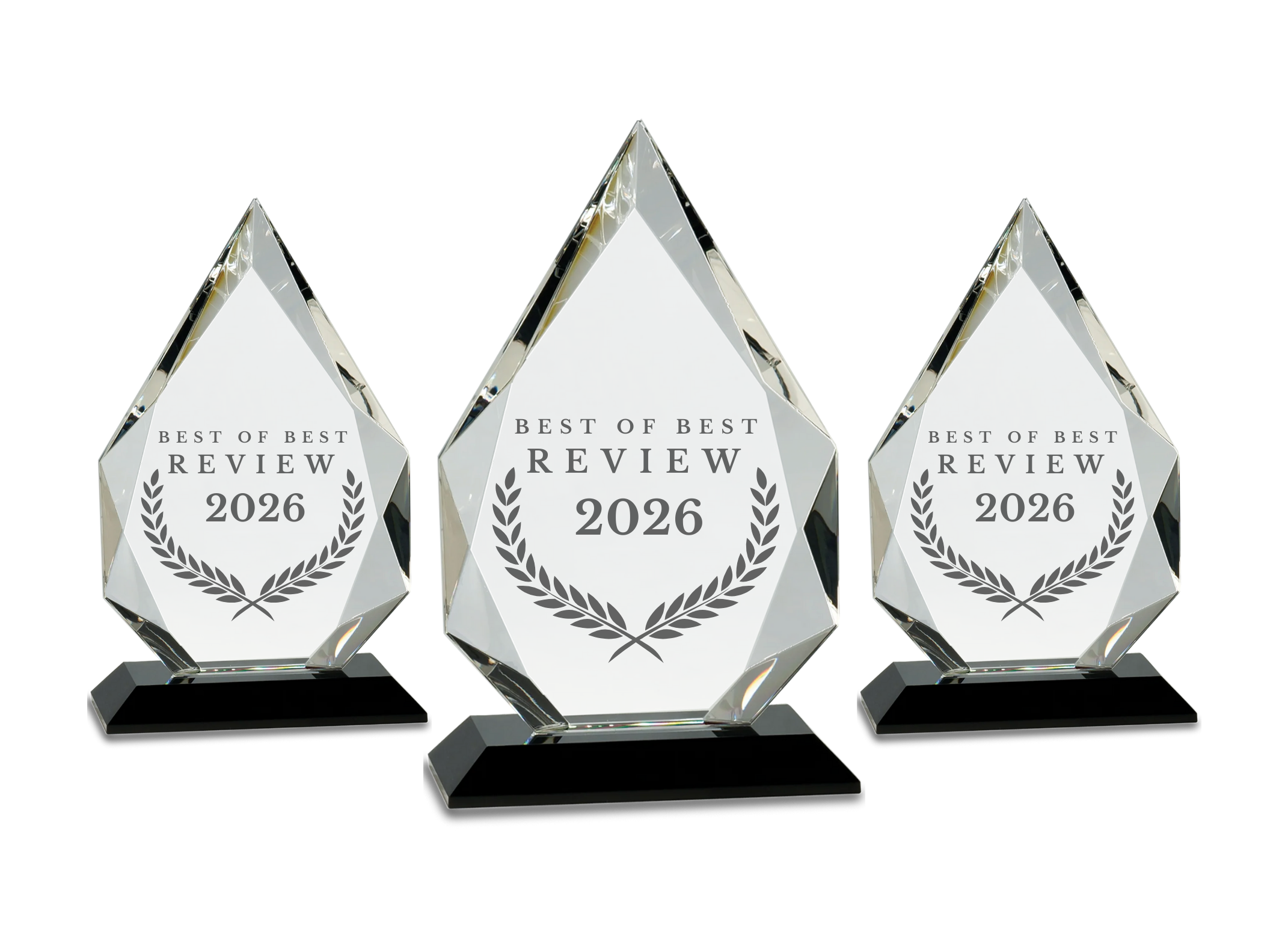 Best of Best Review 2026 trophy