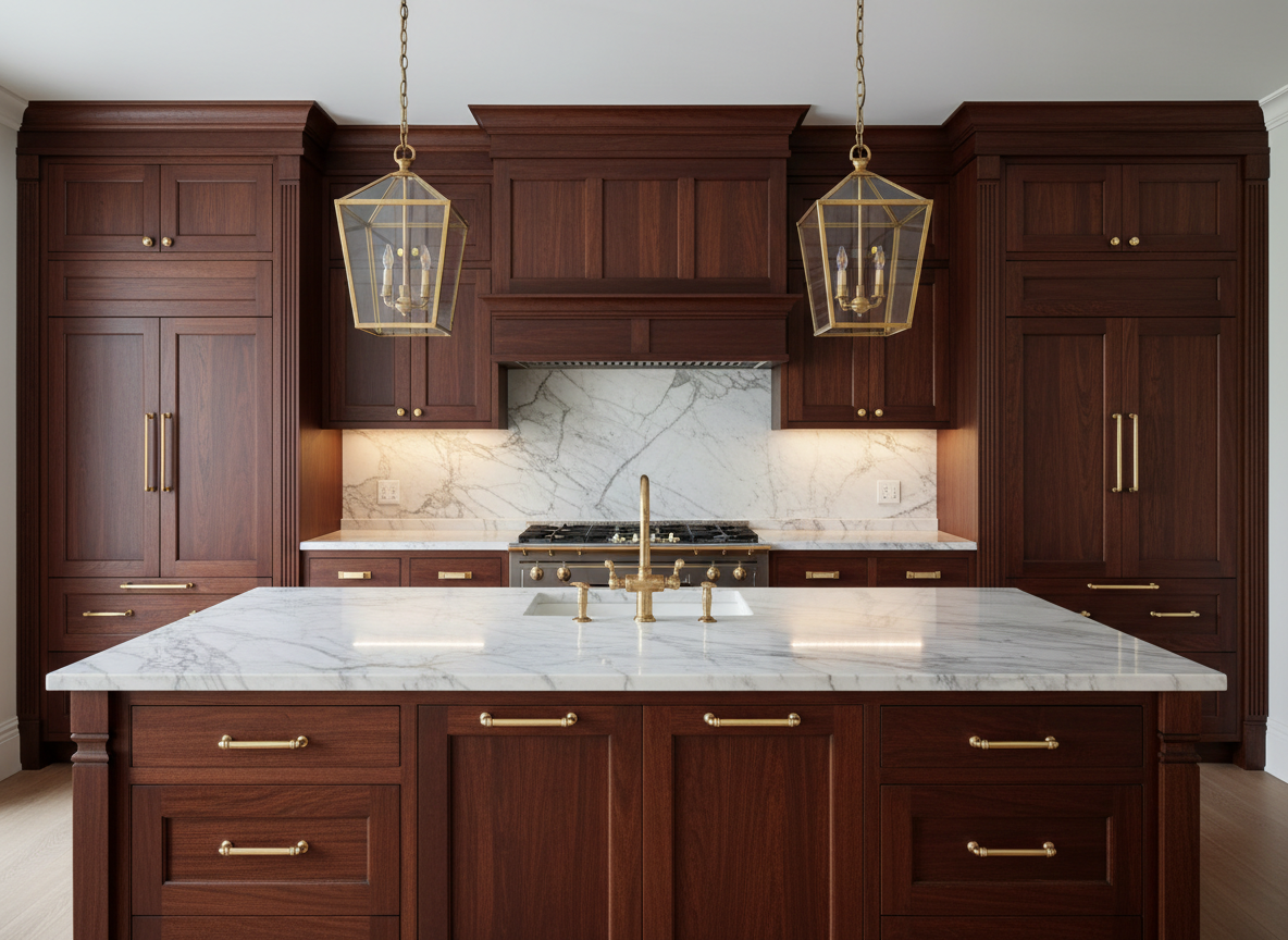 Luxury custom cabinetry
