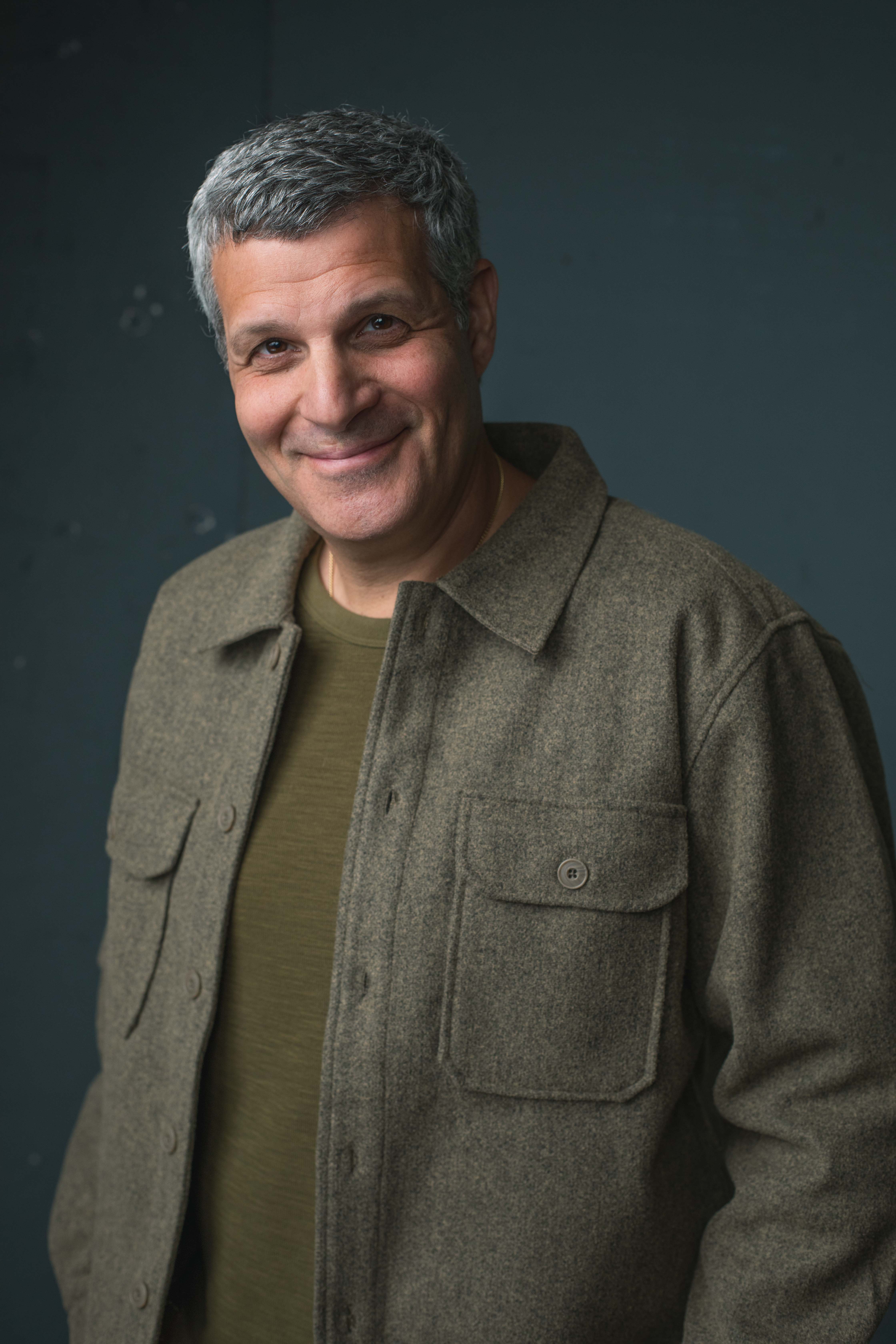 Erez Avramov headshot, green jacket
