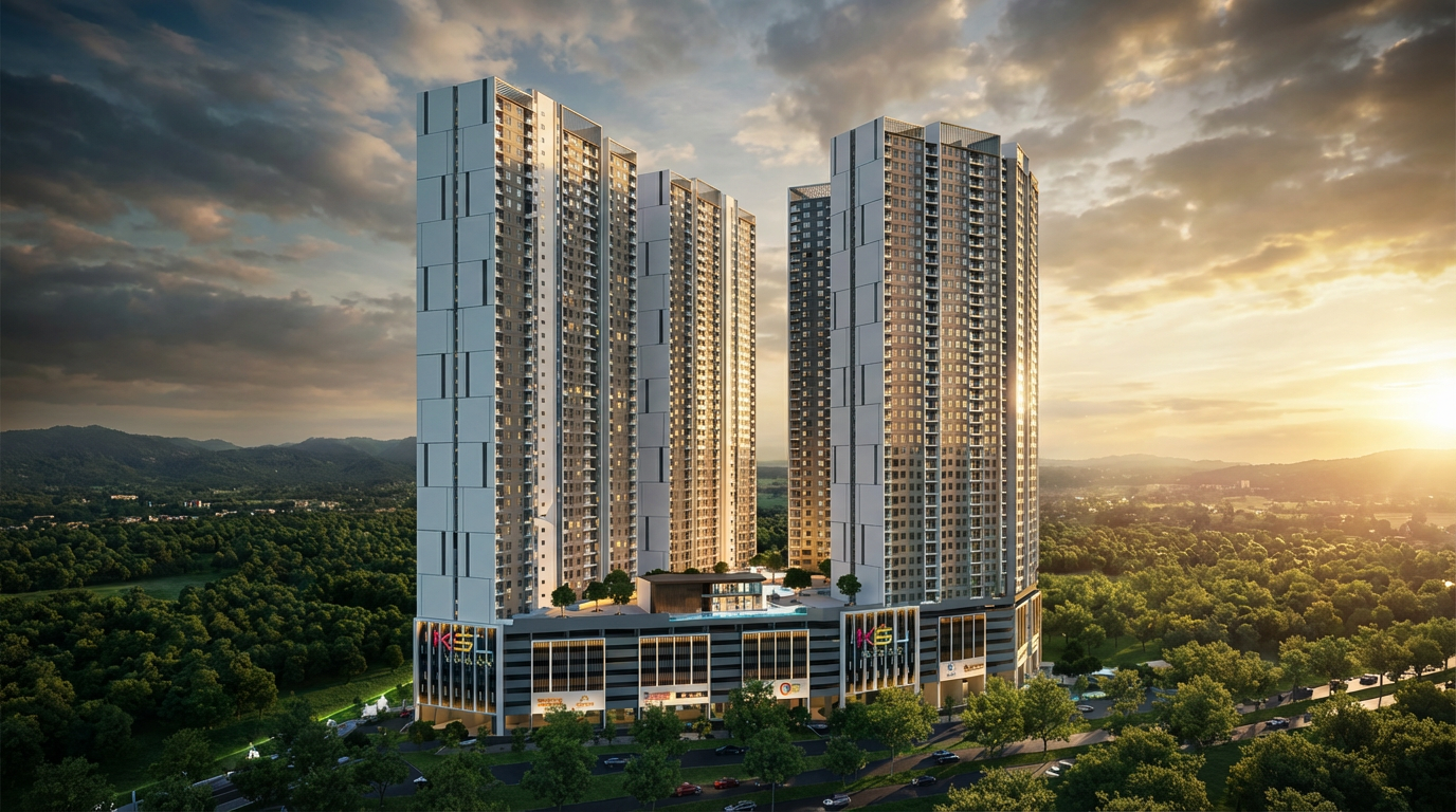 Verte Medini Residences new condo Medini Iskandar Puteri from RM348000