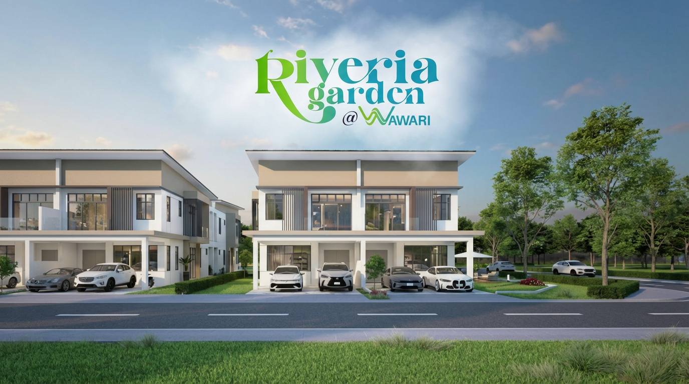 Riveria Garden Elora new cluster homes landed property Johor Bahru 2026