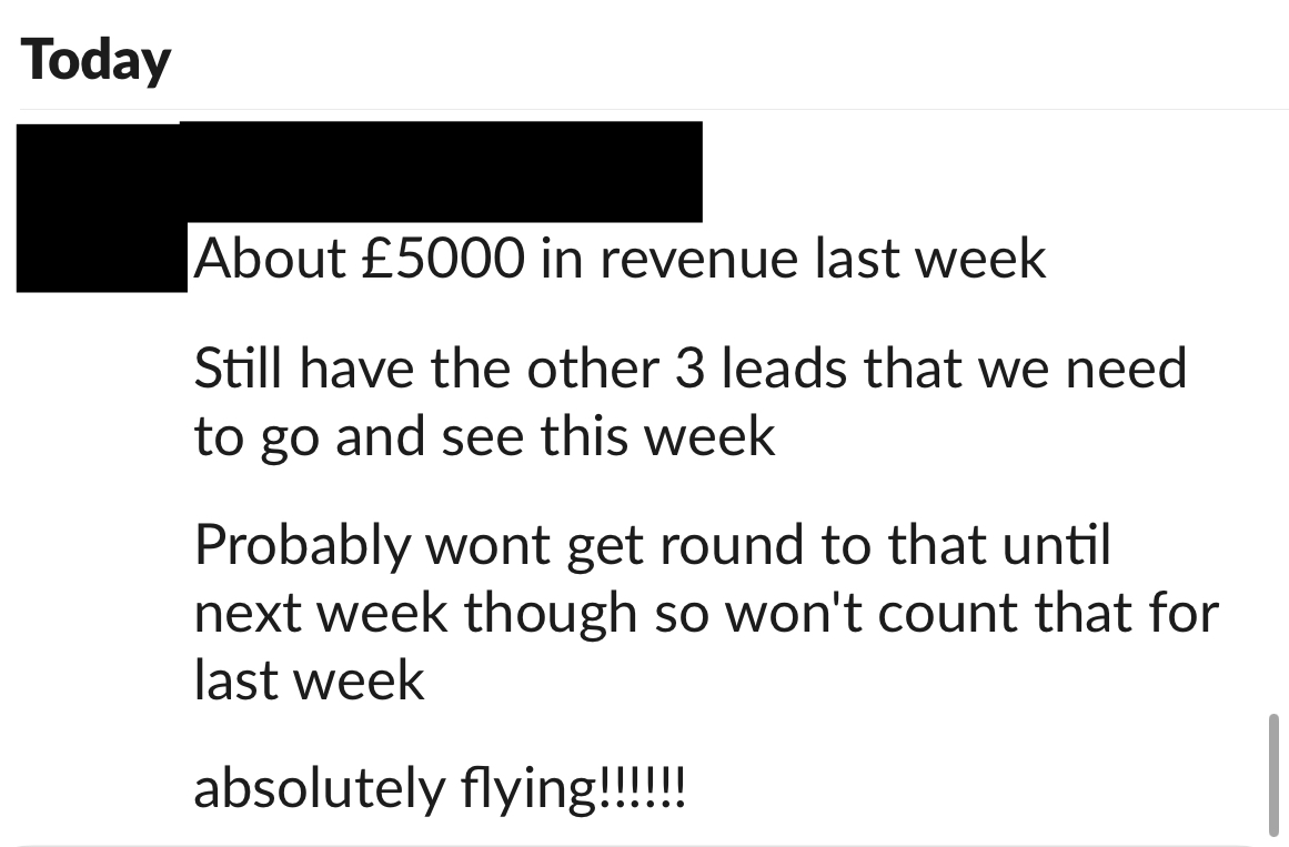 Client message