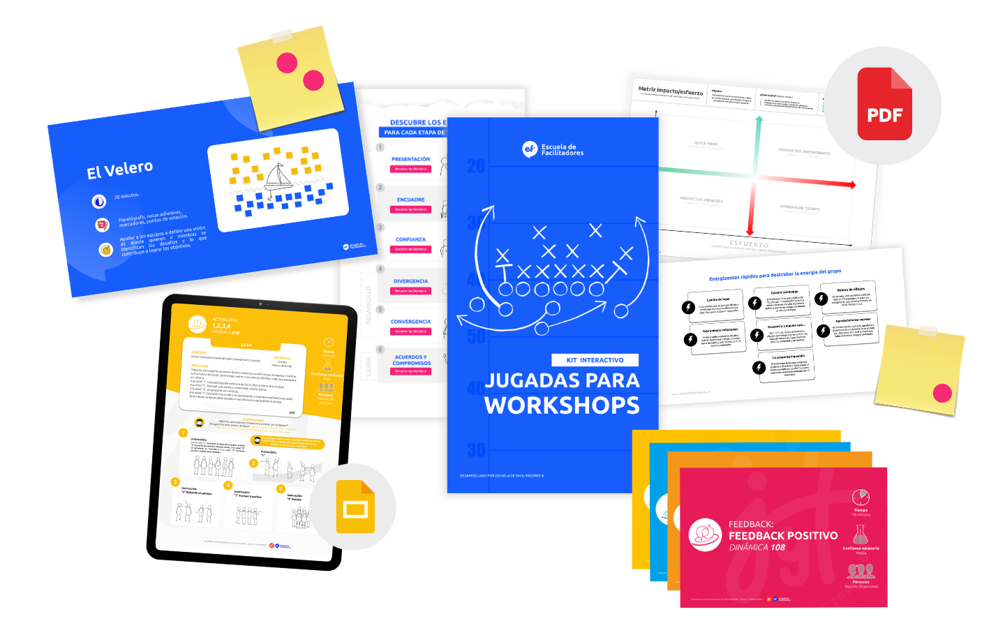 Plantillas, activos e IA