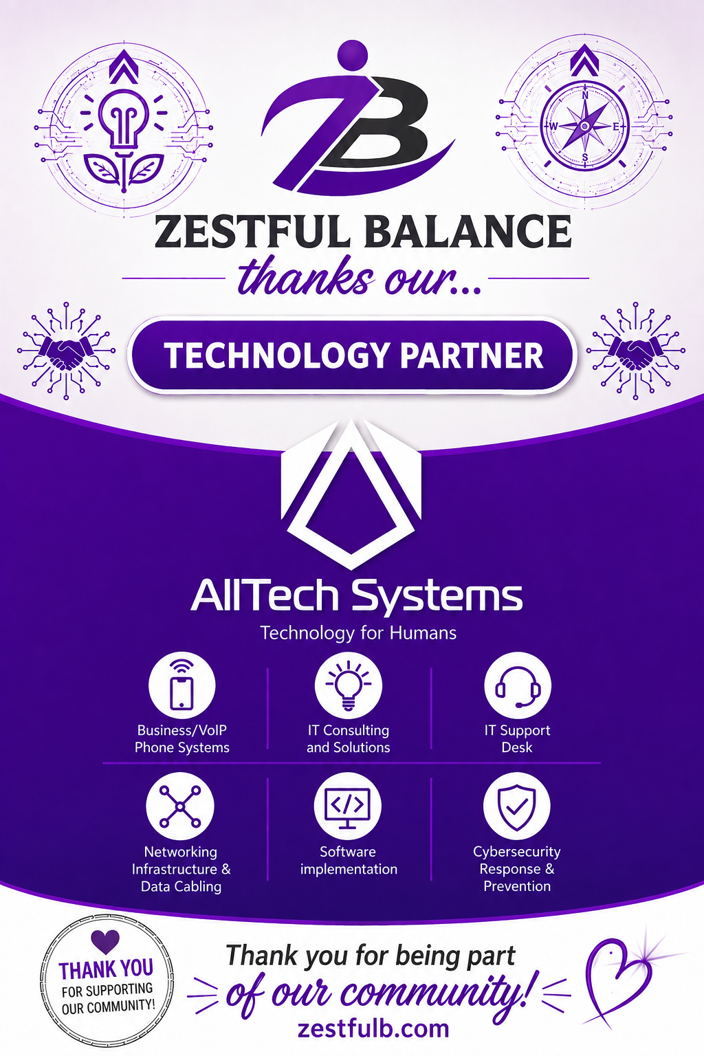 Zestful Balance sponsor