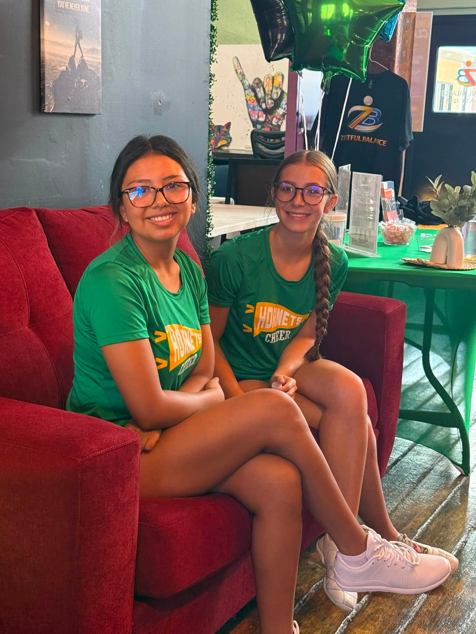 Young people engaged at a Zestful Balance event