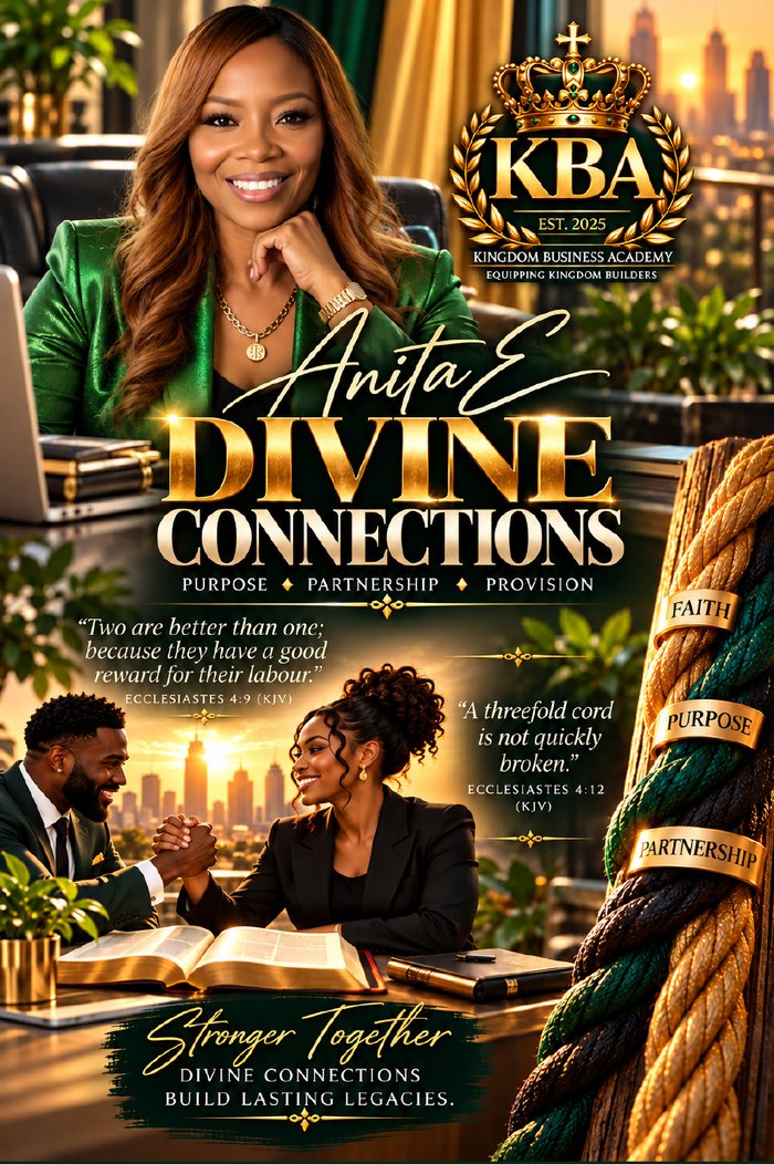 Divine Connections: The Kingdom Connection Self-Audit workbook cover