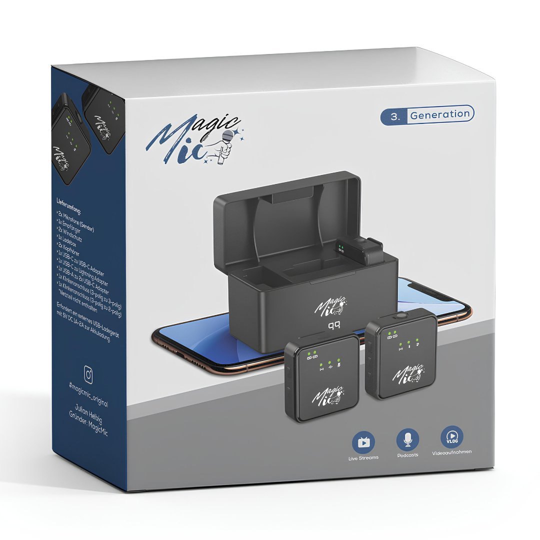 MagicMic der 3. Generation, originalverpackt im Karton