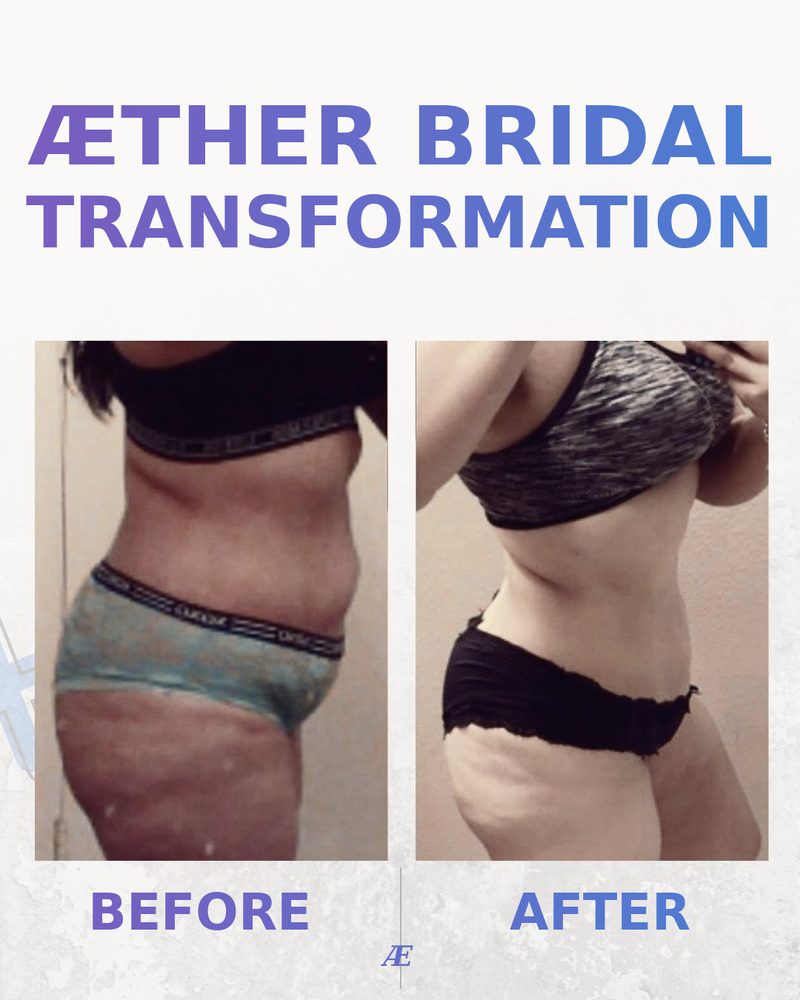 ÆTHER bride transformation result 1