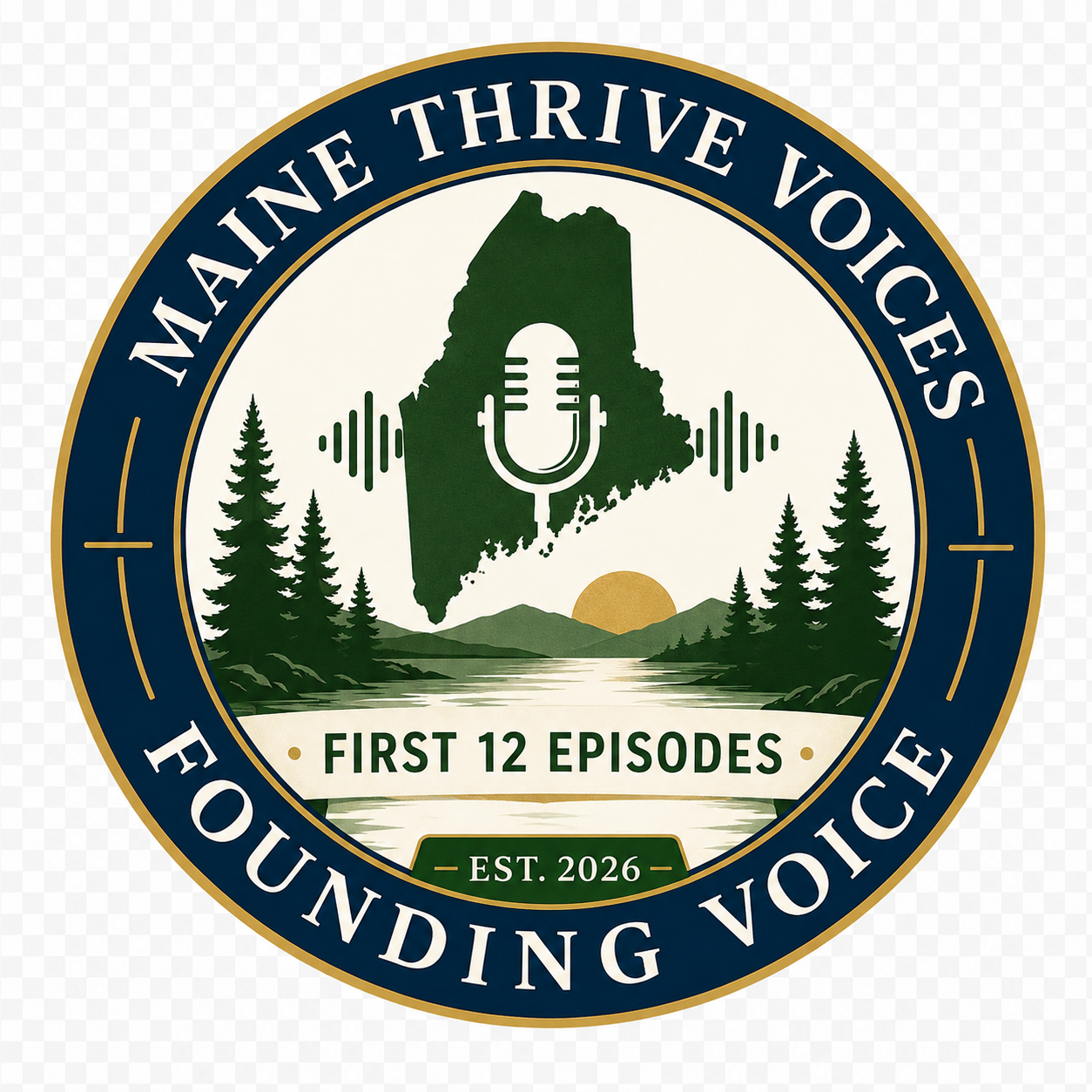 Founding Voice seal &mdash; First Twelve Guests