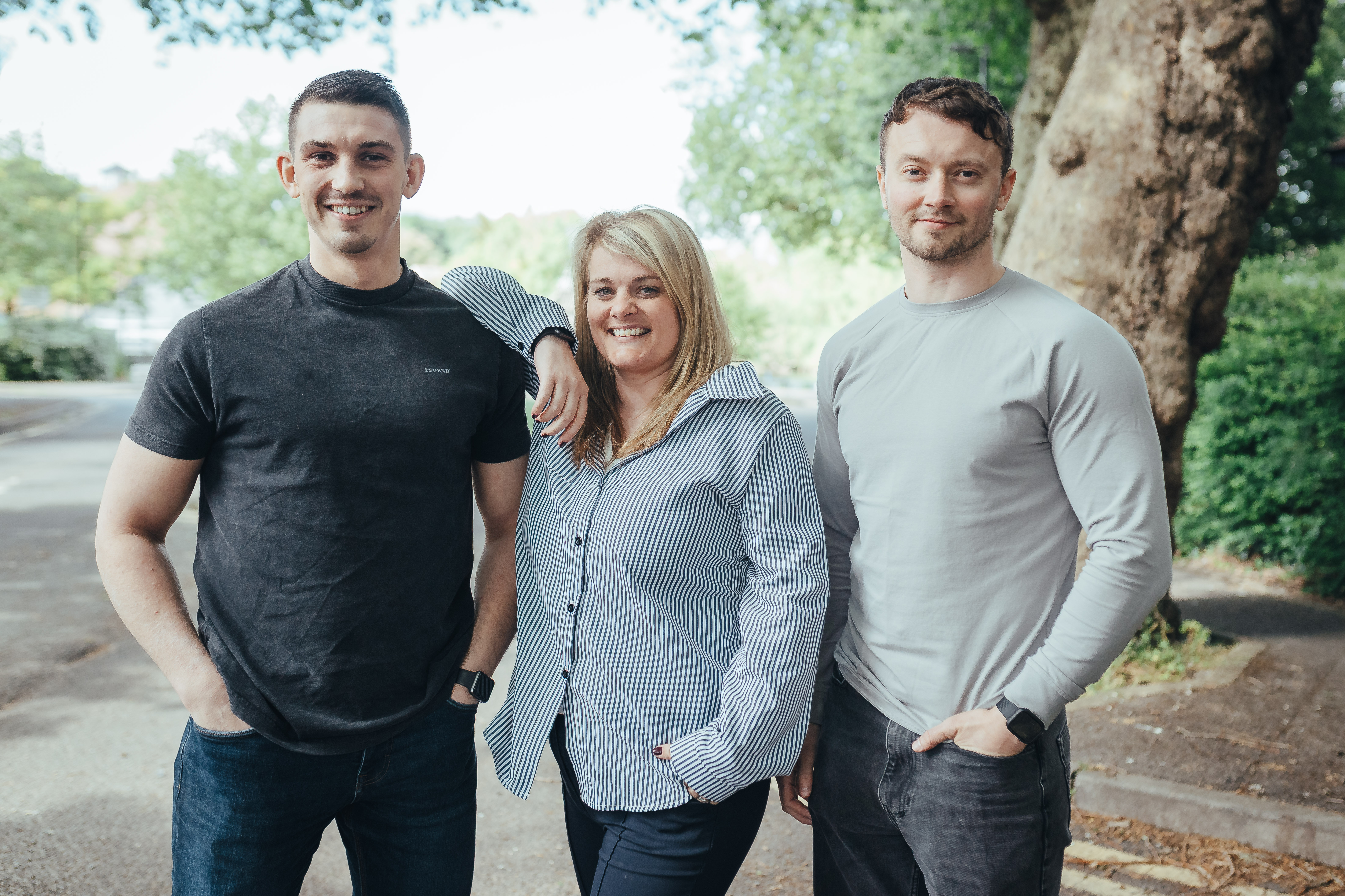 The three TCM coaches, Kerry, Ashley and Scott