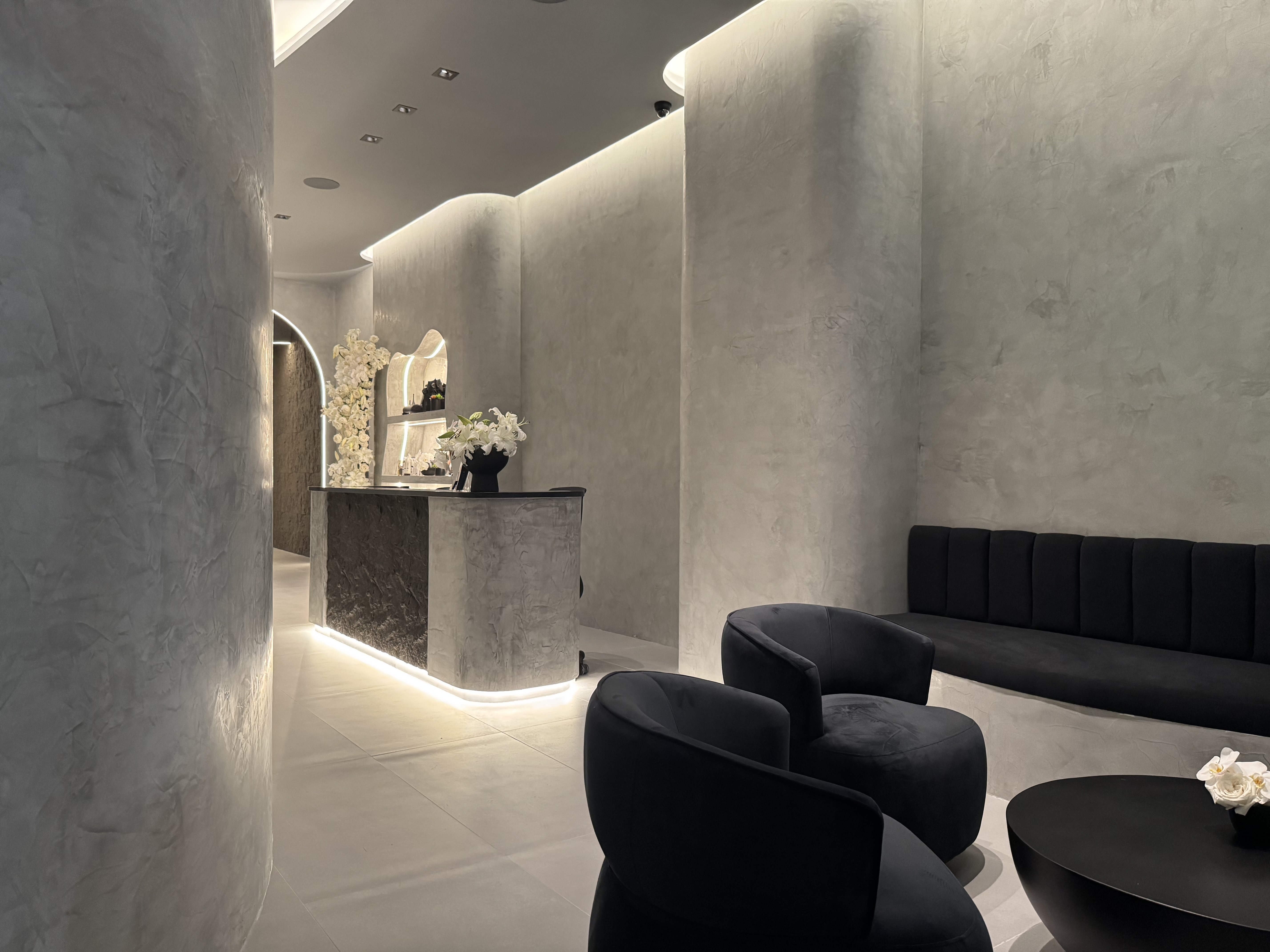 Made Medical reception area