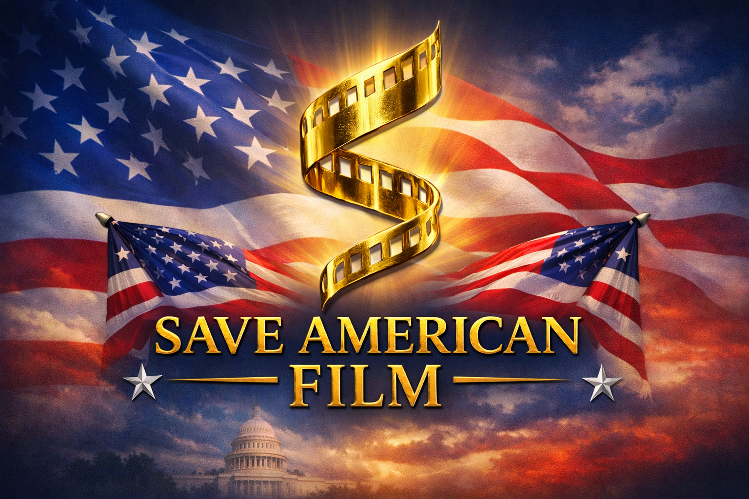 Save American Film Banner