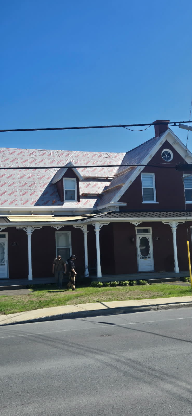 Chantier toiture — Toiture Charbonneau