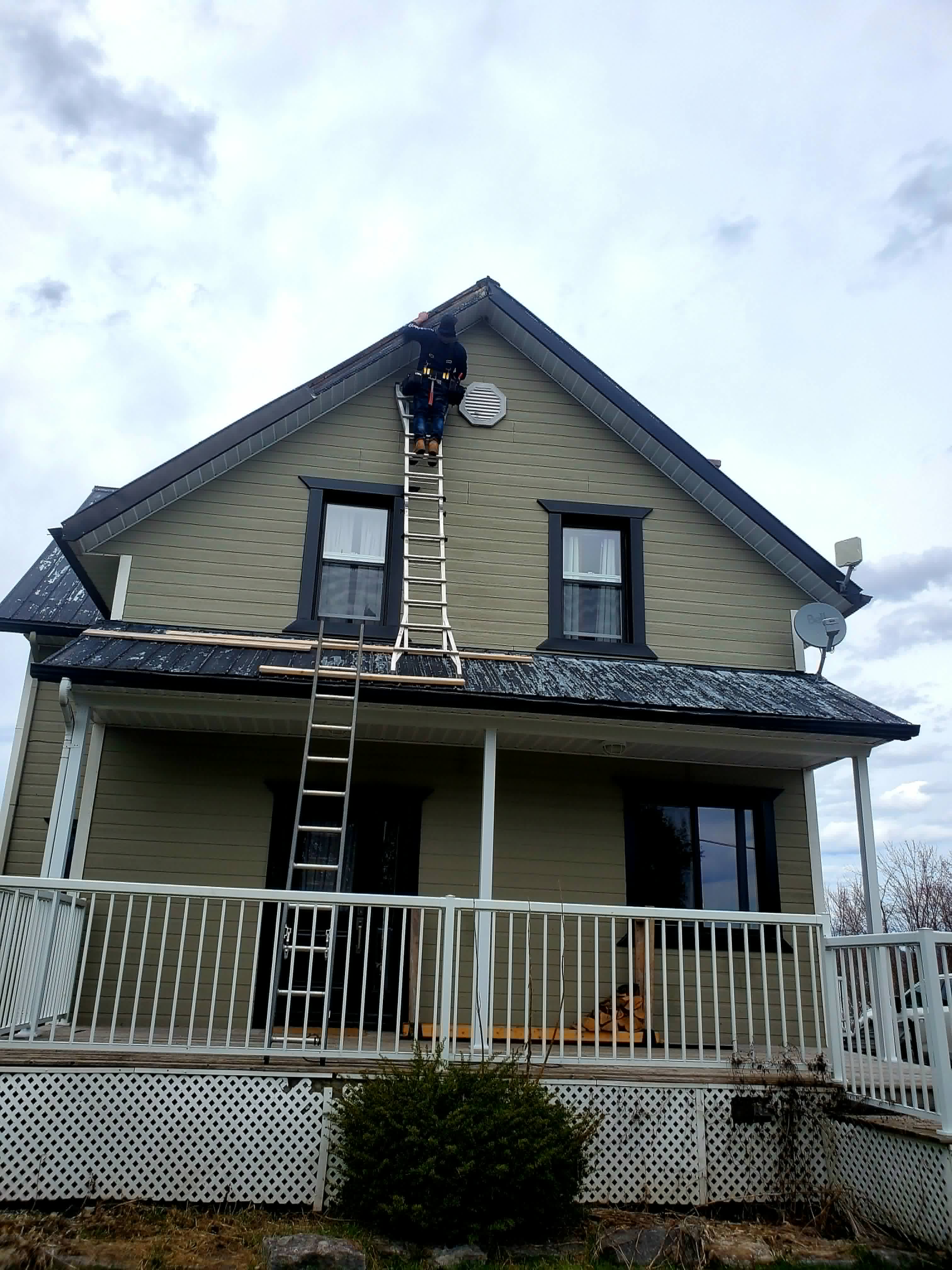 Chantier toiture — Toiture Charbonneau