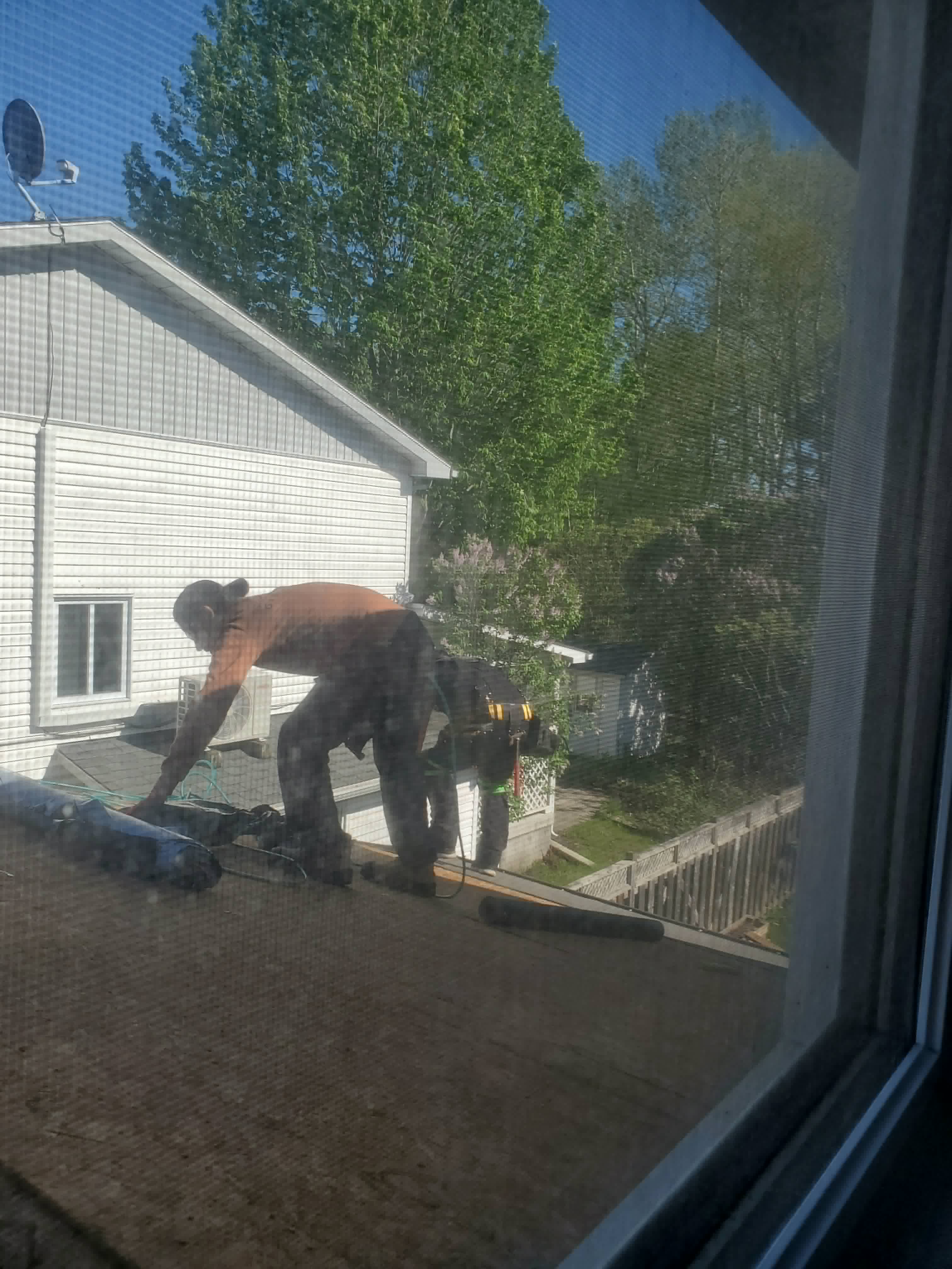 Chantier toiture — Toiture Charbonneau