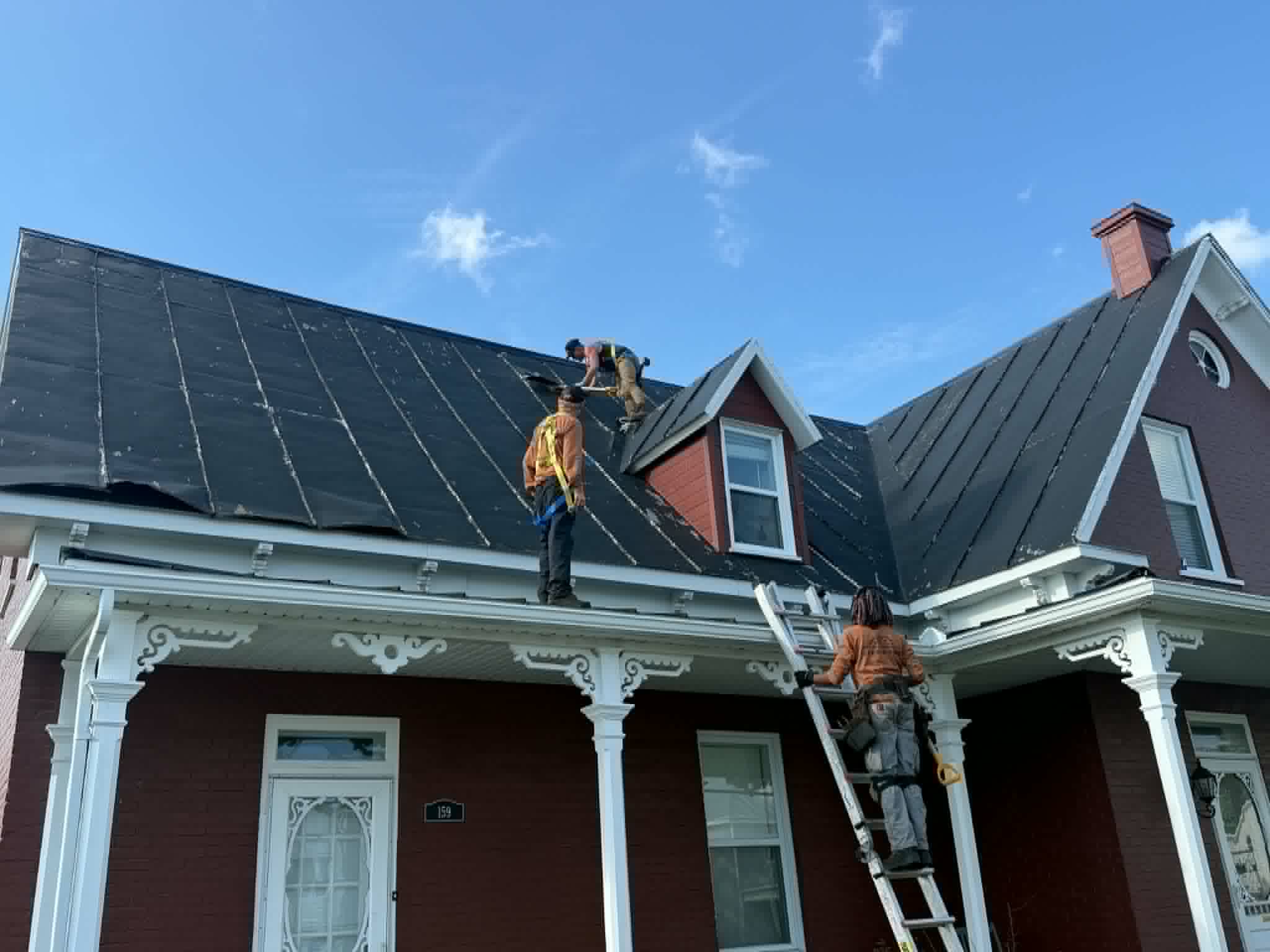 Chantier toiture — Toiture Charbonneau
