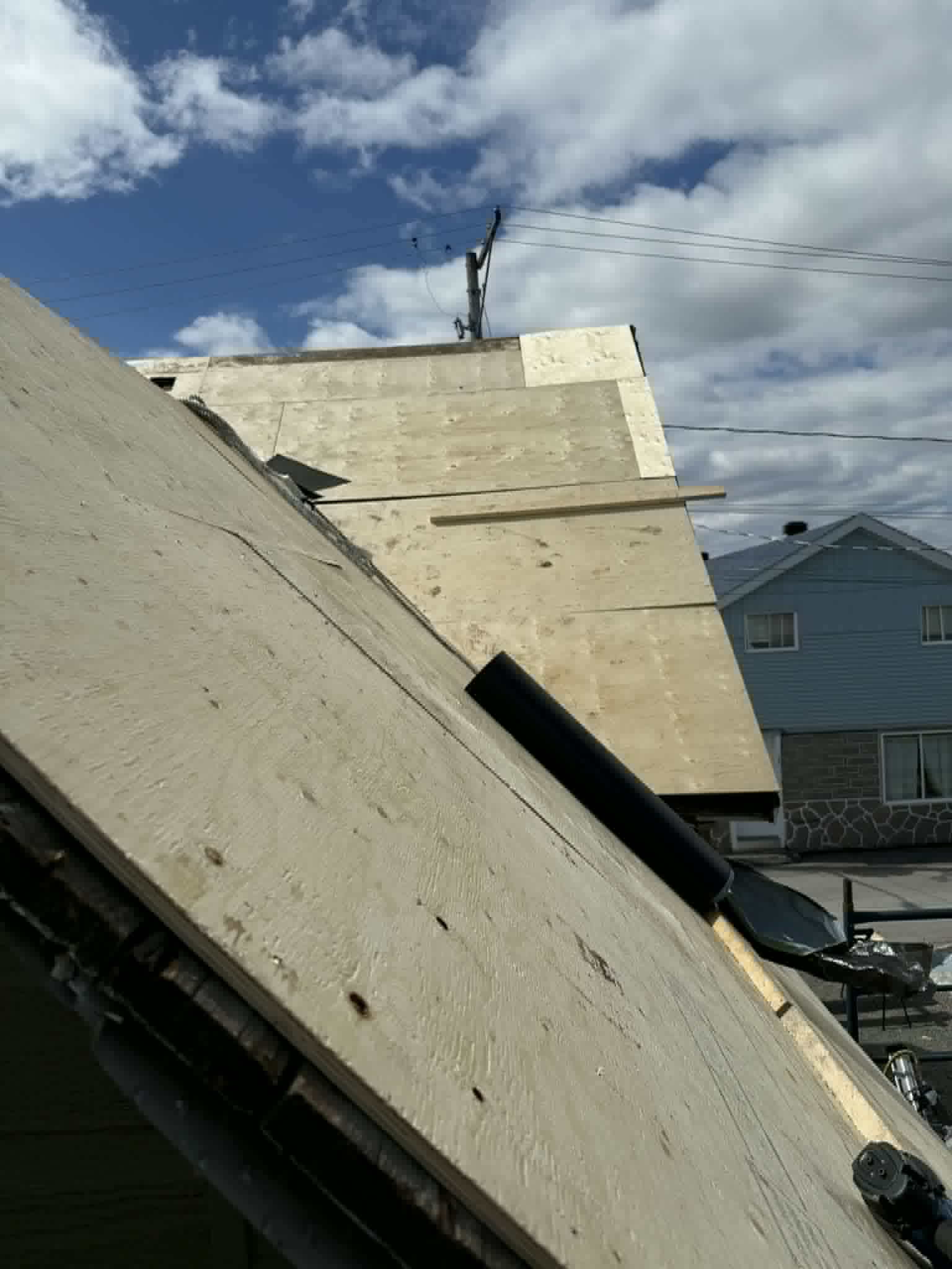 Chantier toiture — Toiture Charbonneau