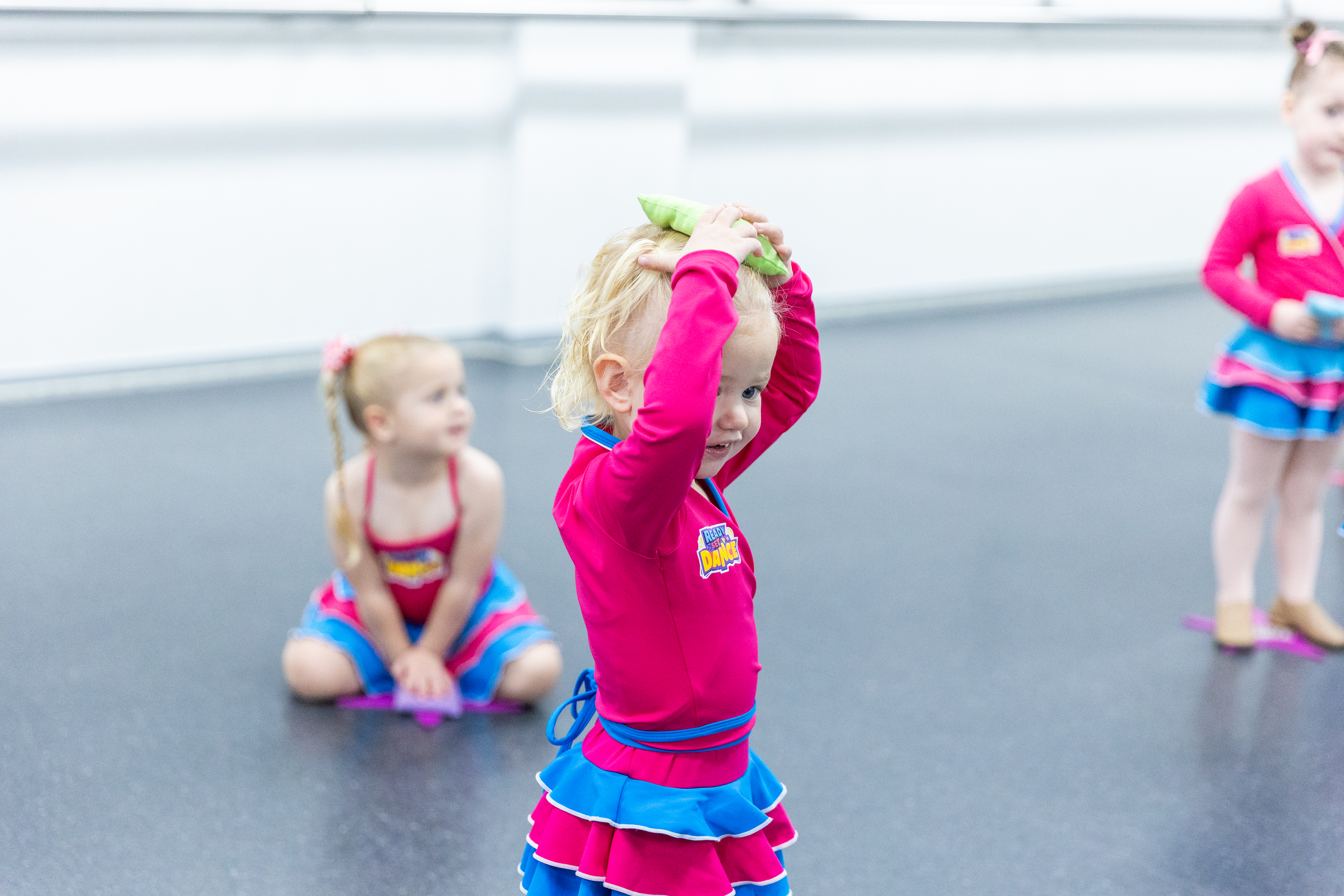 Preschool dancer participating in Ready Set Dance class at KICO Dance Studios in Bargo NSW, developing coordination and confidence