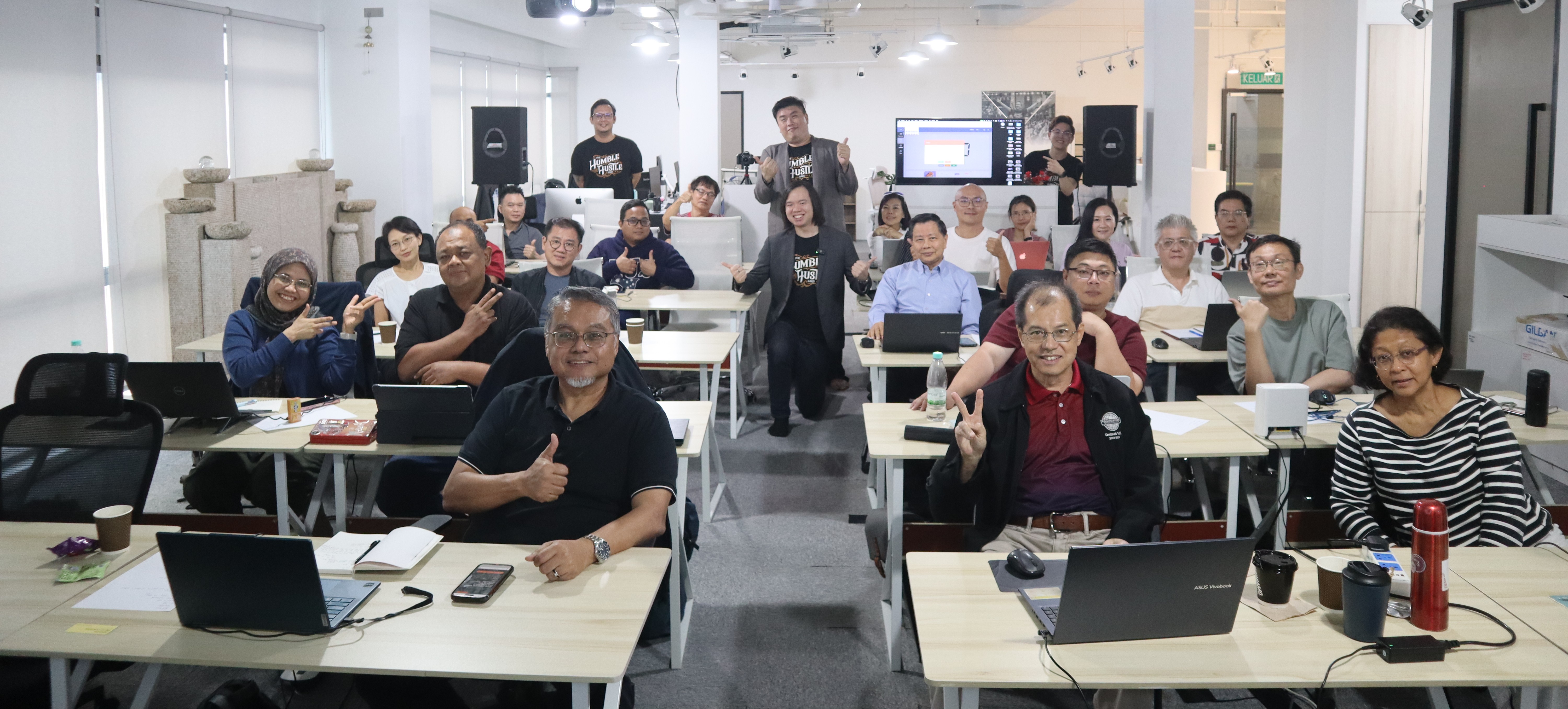 A past Scalendo live workshop in Malaysia