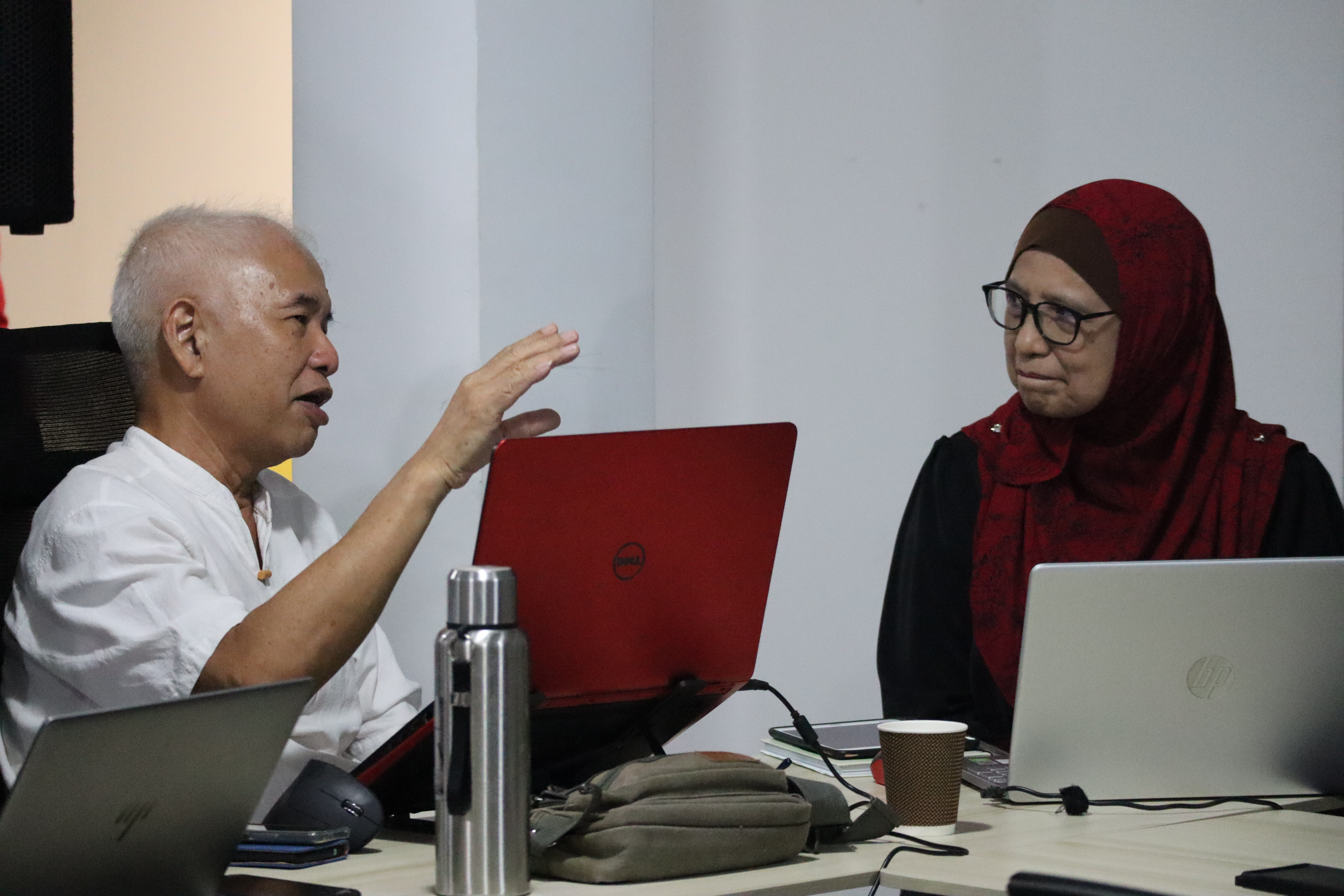 Moment from a previous SPEF System session