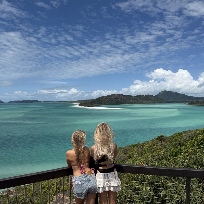 Aussicht &uuml;ber Whitehaven Beach