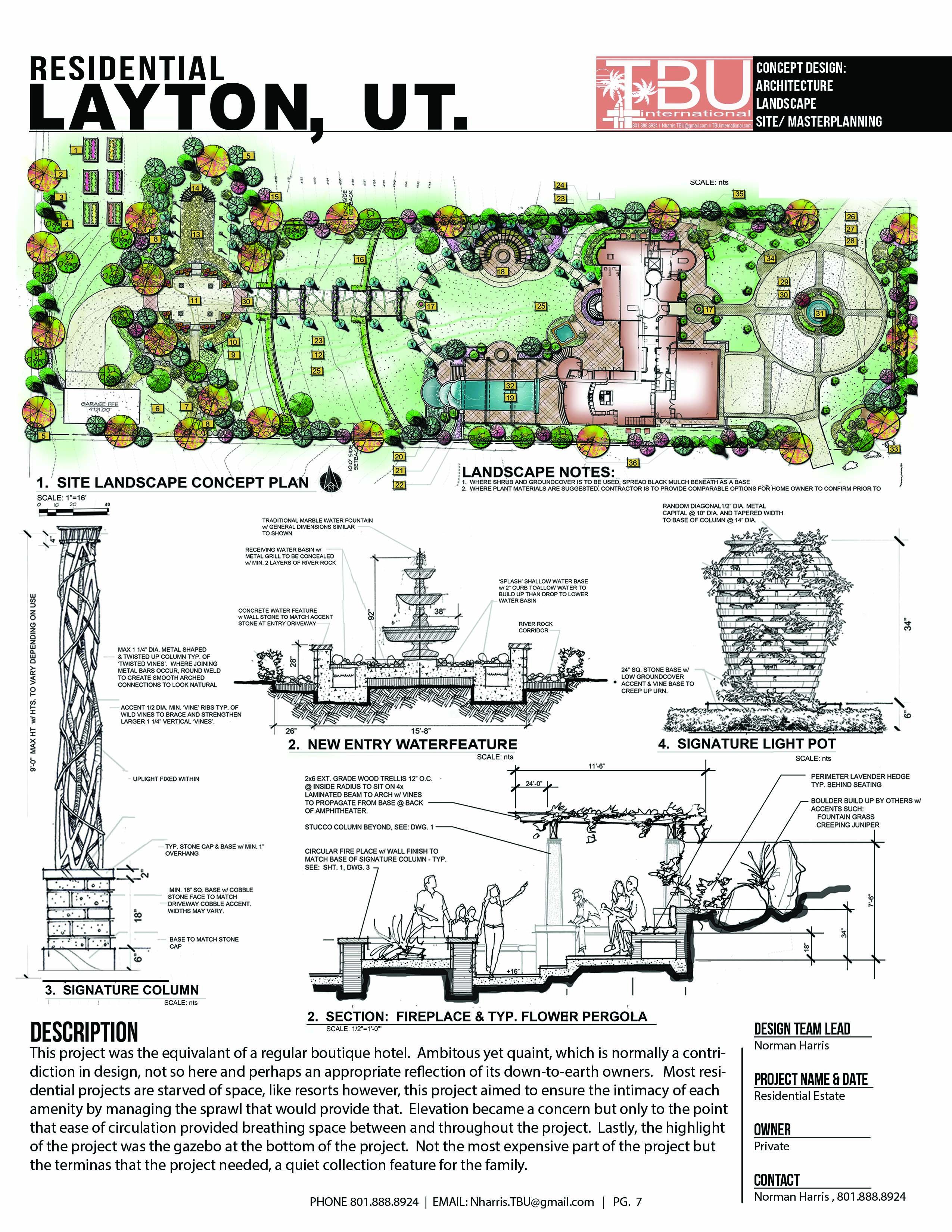 Featured Garden Concept — Landscape Design in Layton, UT