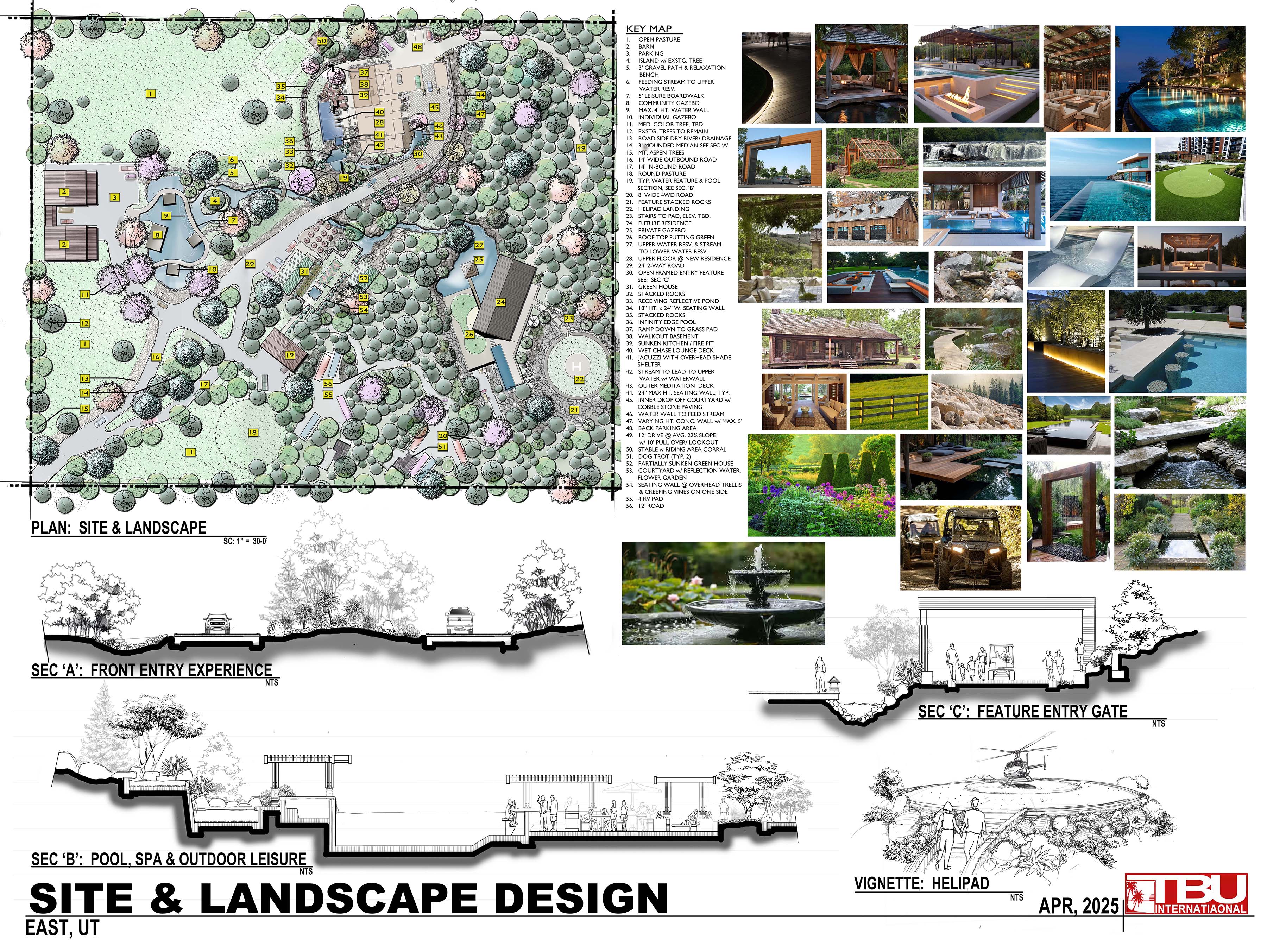 Featured Estate Concept — Architectural & Landscape Design in Layton, UT